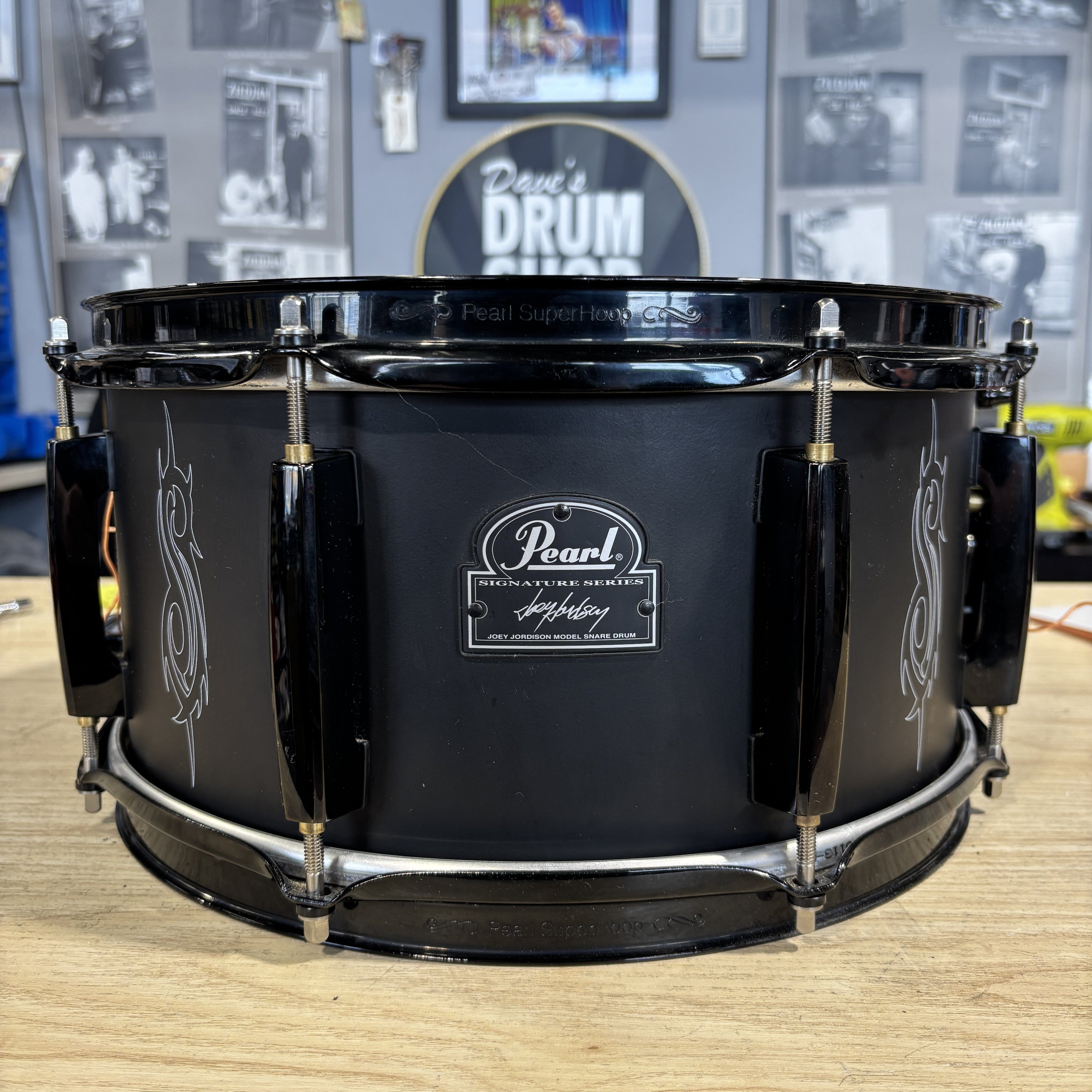 Pearl Joey Jordison Signature Snare 13 x 7 USED SNARE DRUMS Pearl
