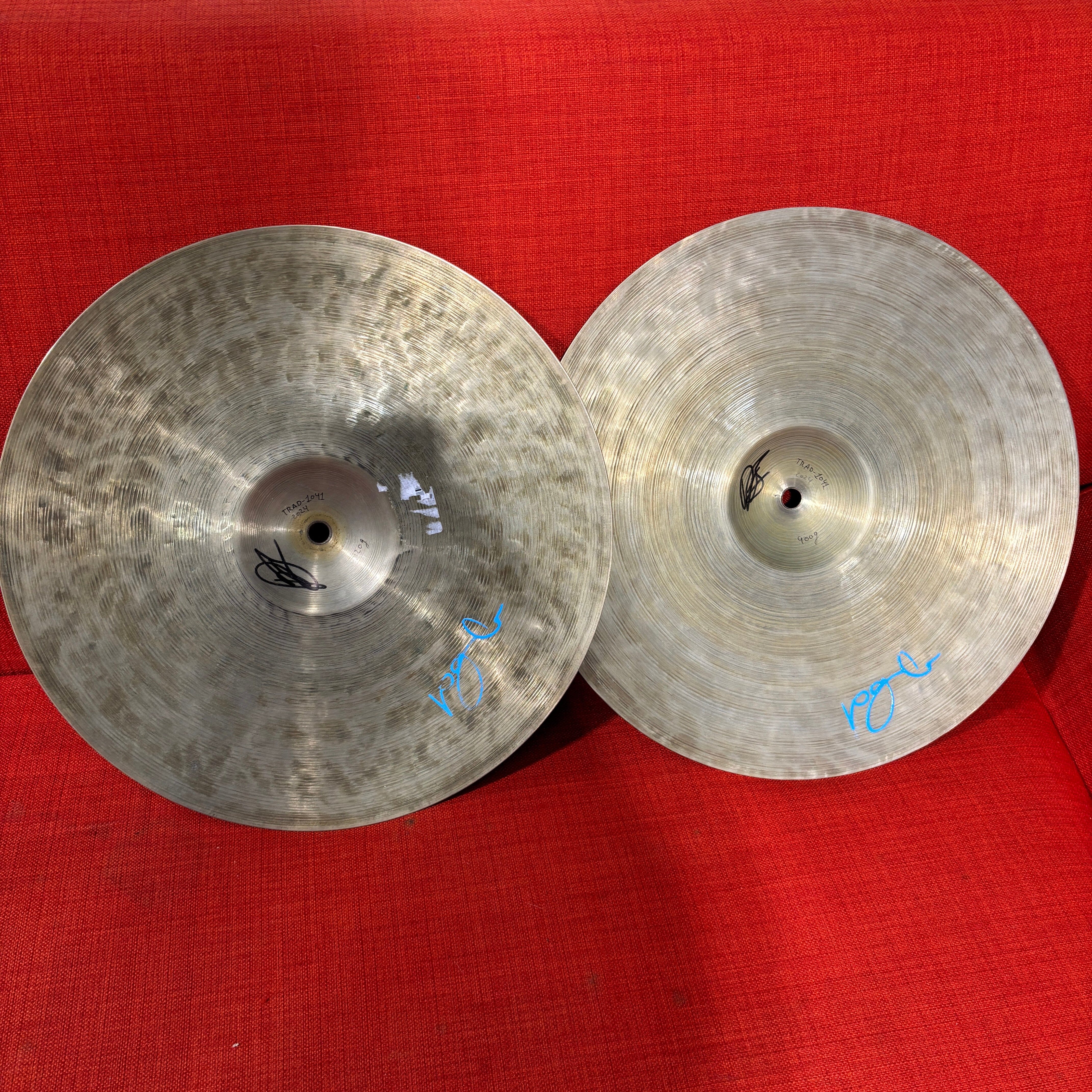 PGB 14" Traditional Hi-Hats — 900g / 1,041g USED CONSIGNMENT CYMBALS PGB
