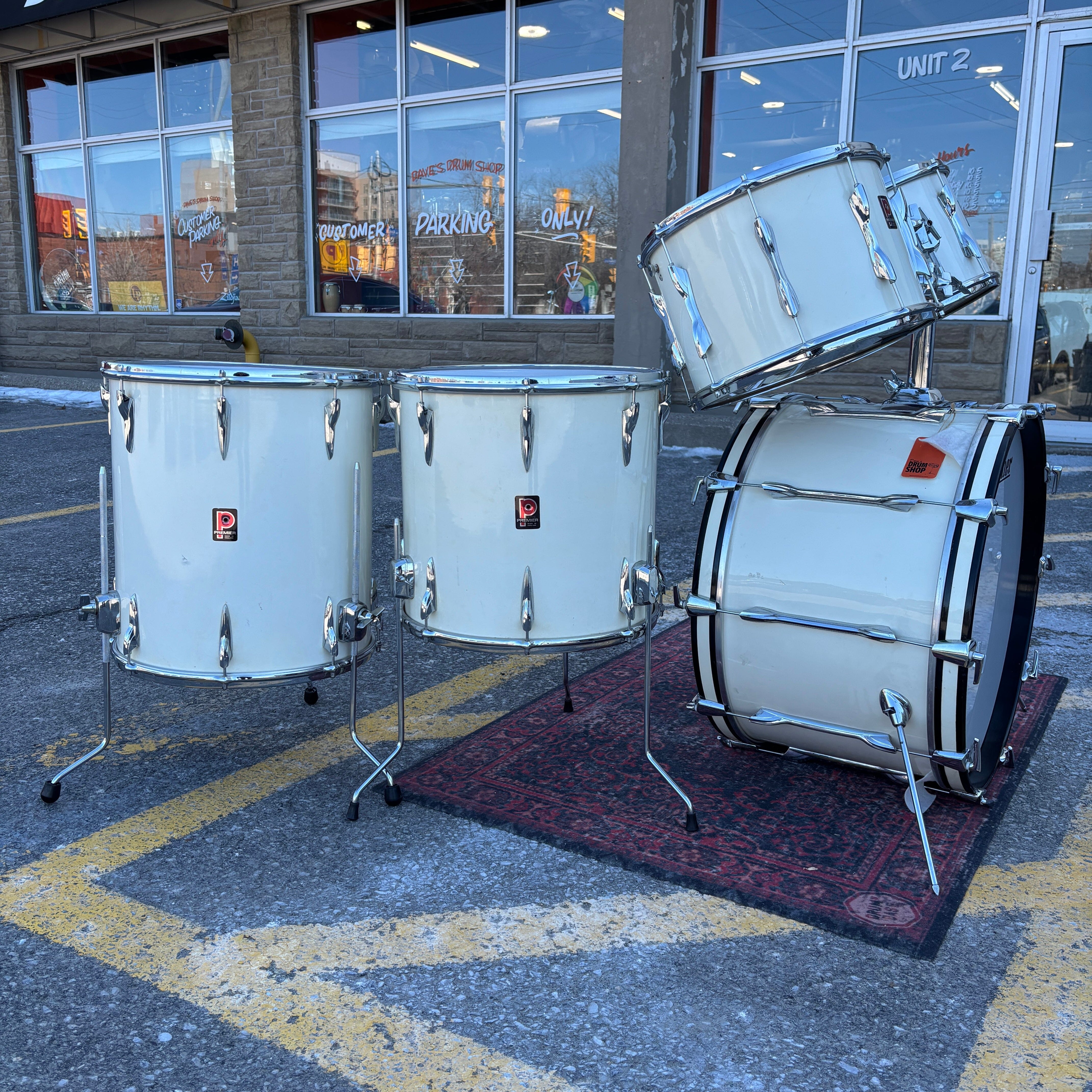 Premier Mid 70's 24/13/14/16/16 CONSIGNMENT DRUM KIT Premier