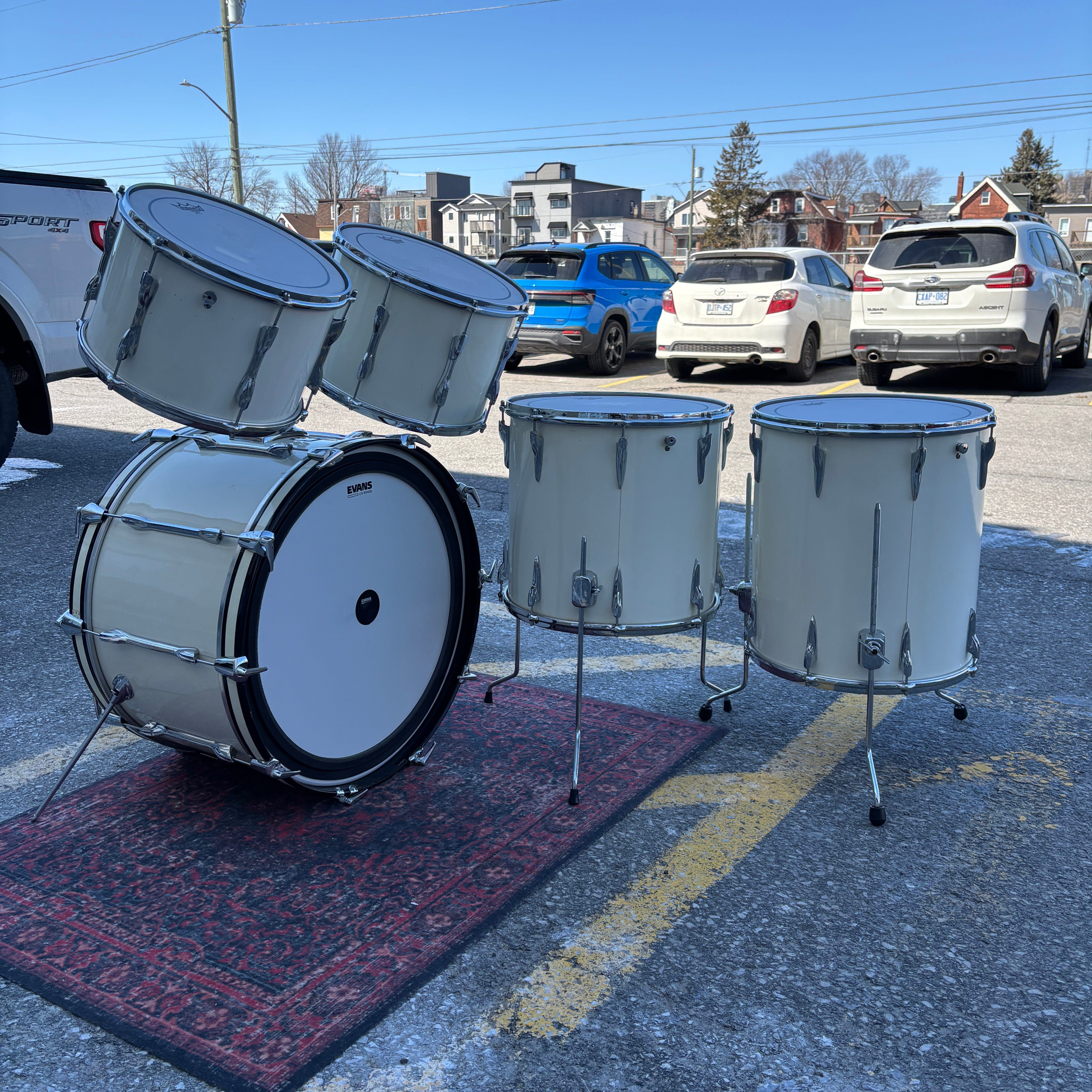 Premier Mid 70's 24/13/14/16/16 CONSIGNMENT DRUM KIT Premier
