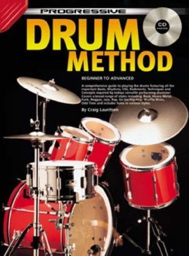 Progressive Drum Method: From beginner to advanced student, by Craig Lauritsen (1988)