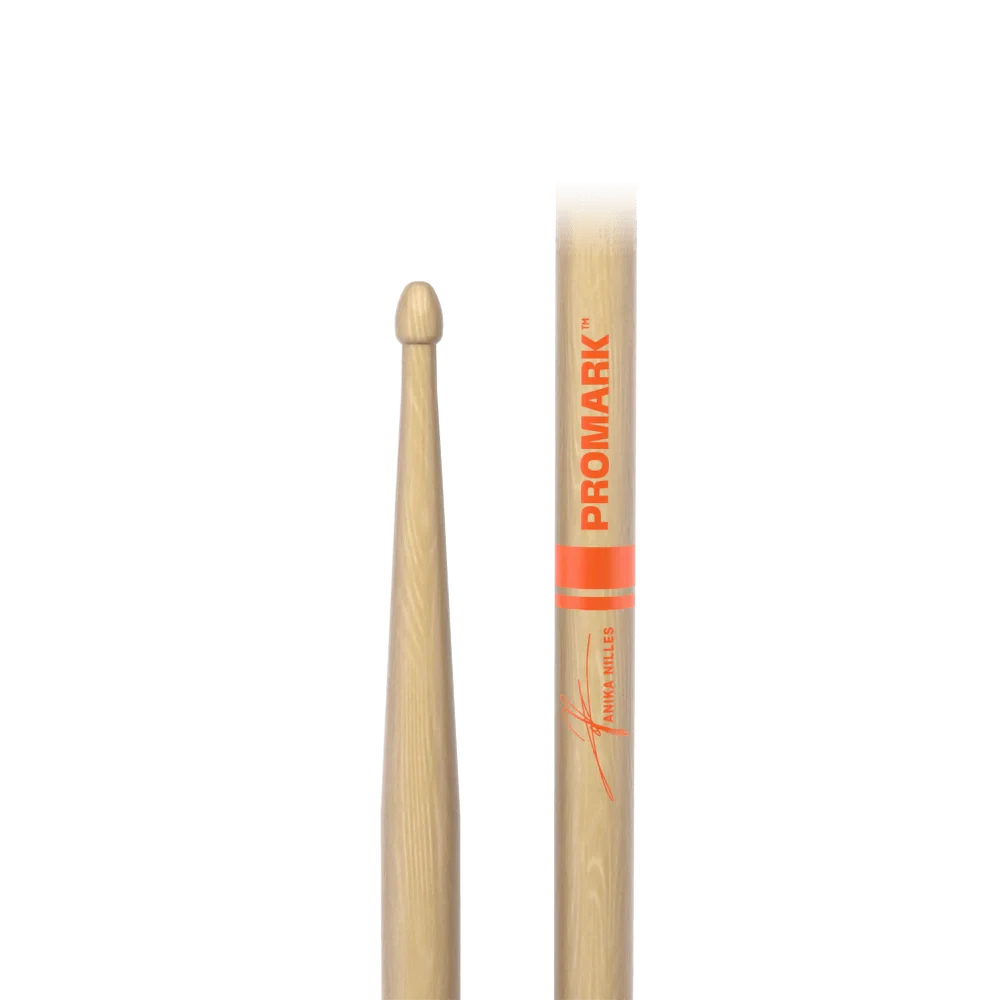 ProMark Anika Nilles Drum Sticks, Lacquered Hickory (RBANW) DRUM STICKS Promark