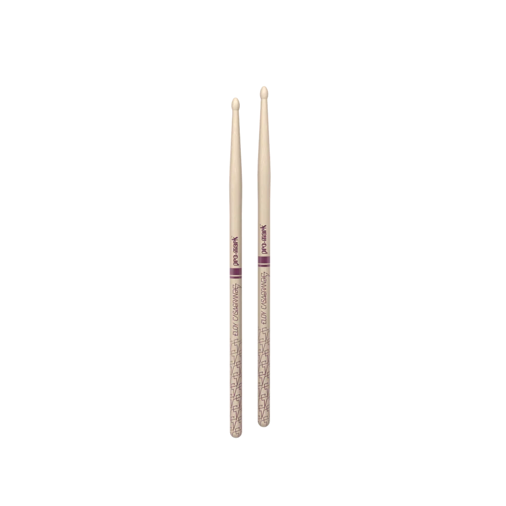 ProMark Eloy Casagrande Drum Sticks, Raw Hickory (TXECW) DRUM STICKS Promark