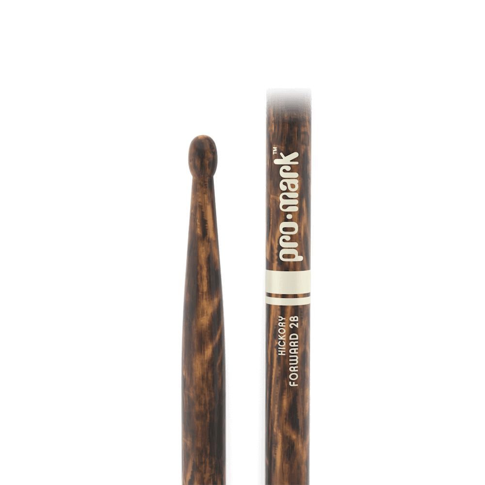 ProMark Forward 2B Drum Sticks, Lacquered FireGrain (TX2BW-FG) DRUM STICKS Promark