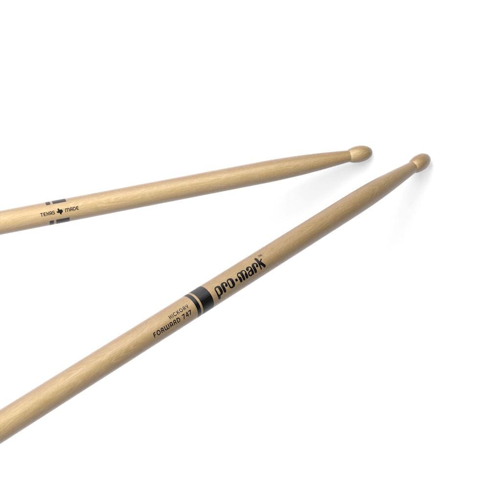 ProMark Forward 747 Lacquered Hickory Drum Sticks (TX747W) NOS DRUM STICKS Promark