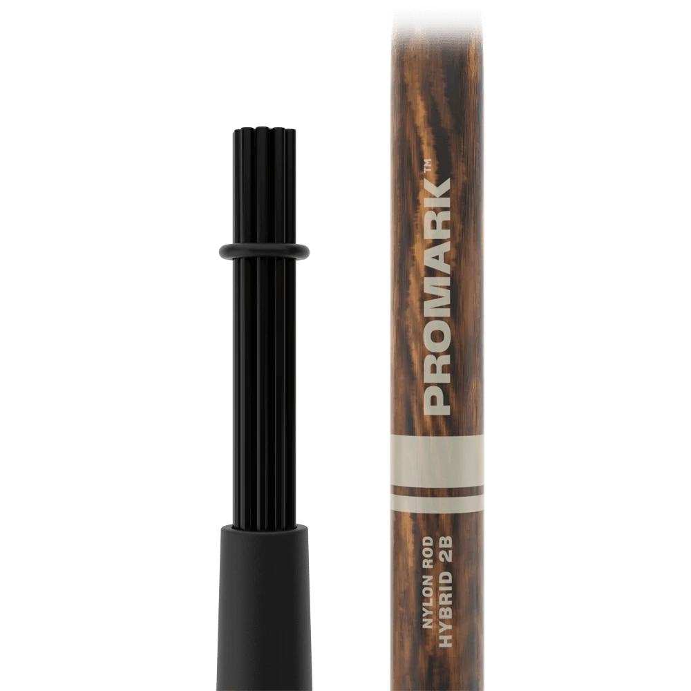 ProMark Hybrid Rods, Nylon (PMHRN) DRUM STICKS Promark