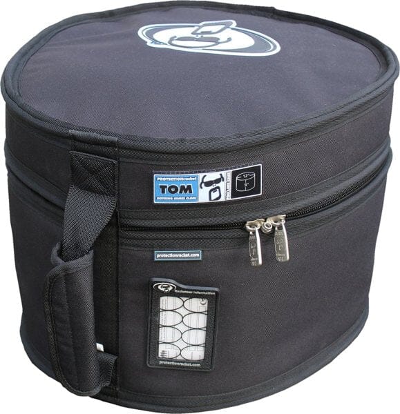 Protection Racket 12x7 Egg Shaped Standard Tom (5127-10) NEW CASES Protection Racket