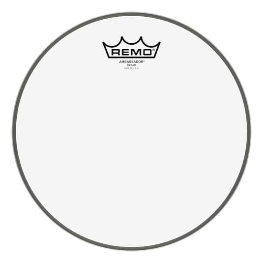 REMO 10" Clear Ambassador Drum Head (BA-0310-00) DRUM SKINS Remo