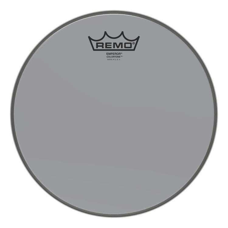 Remo 10" Emperor Colortone Drum Head, Smoke (BE-0310-CT-SM) DRUM SKINS Remo
