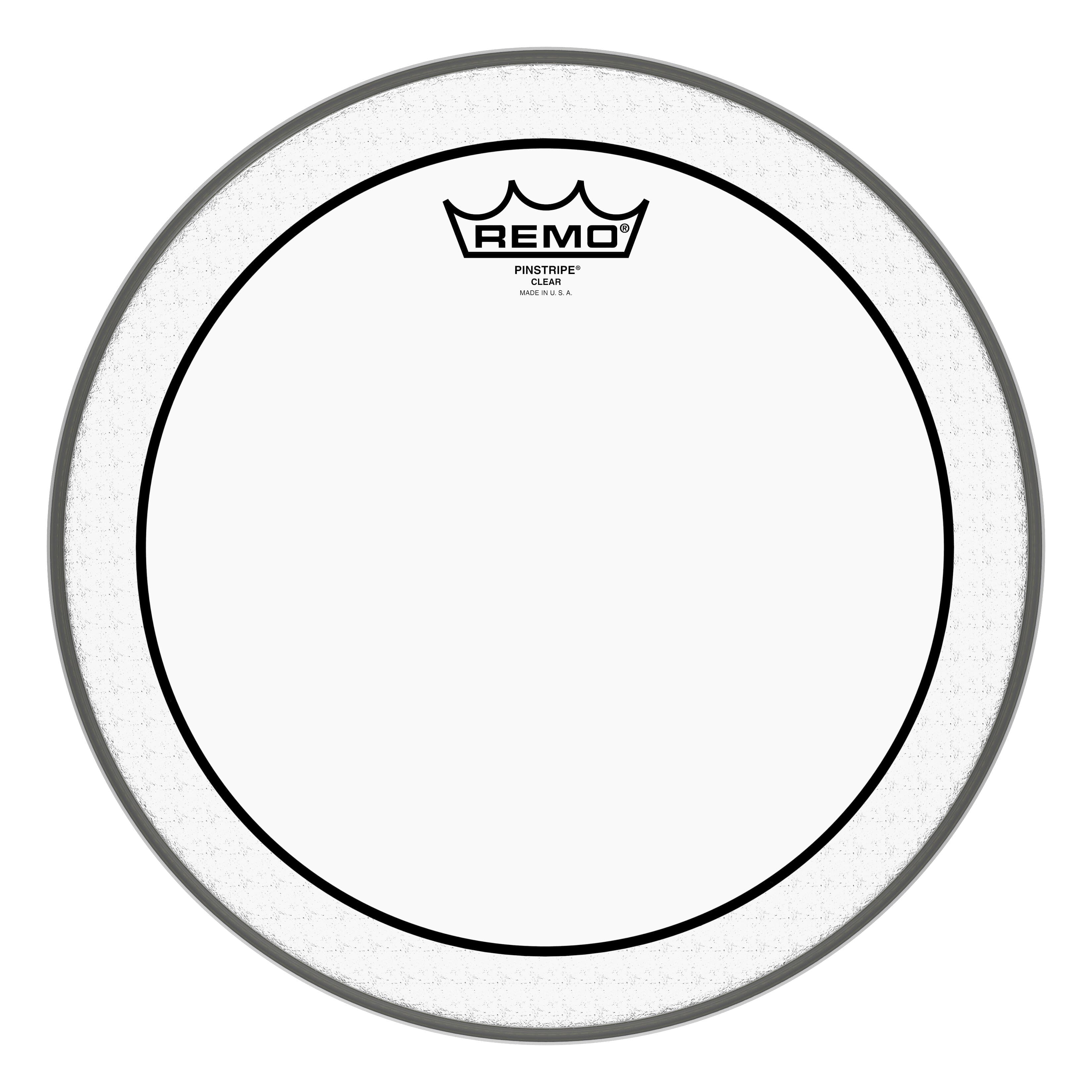 Remo 12" Pinstripe Clear Drum Head (PS-0312-00) DRUM SKINS Remo 