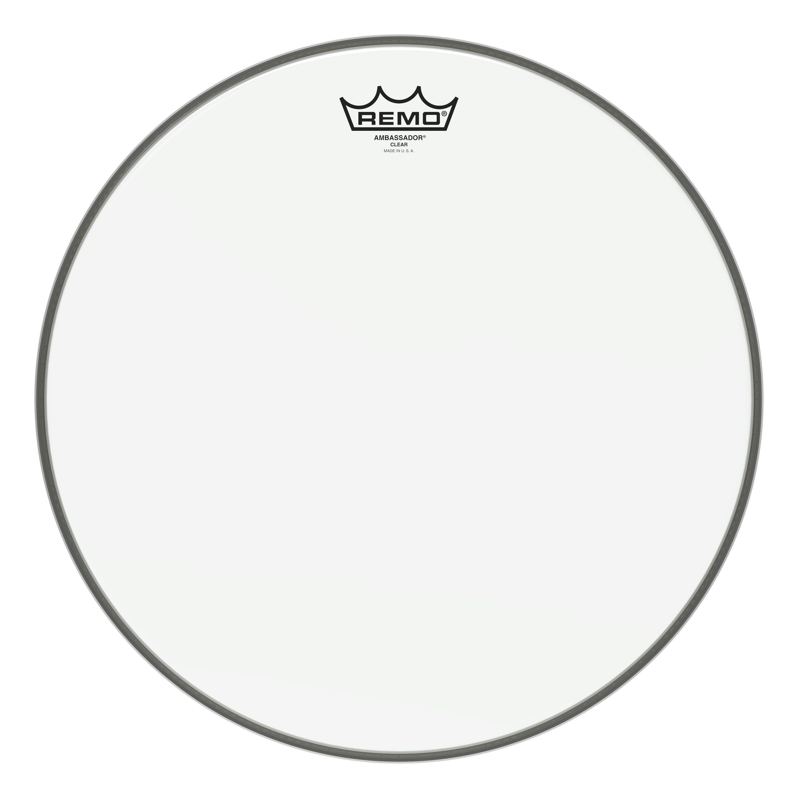Remo 15" Clear Ambassador Drum Head (BA-0315-00) DRUM SKINS Remo