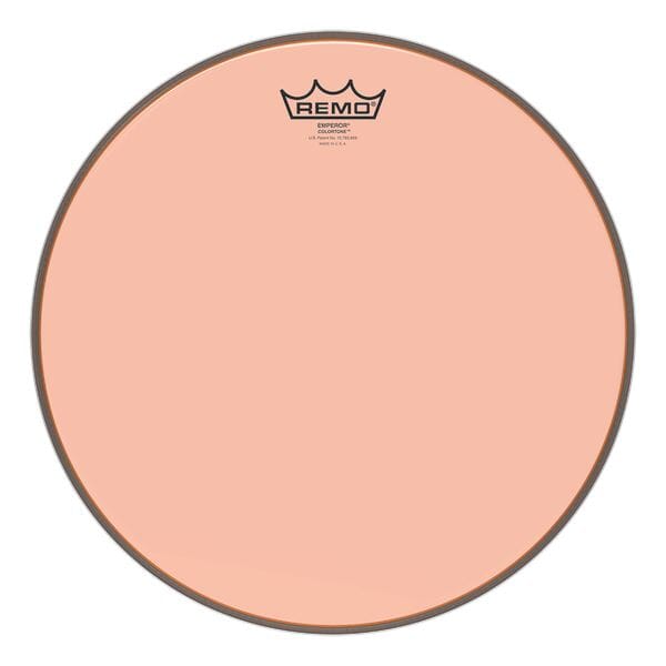 REMO 15" COLORTONE DRUM HEAD, Orange (BE-0315-CT-OG) DRUM SKINS Remo