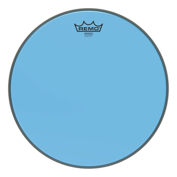 Remo 15" Emperor Colortone Drum Head, Blue (BE-0315-CT-BU) DRUM SKINS Remo 