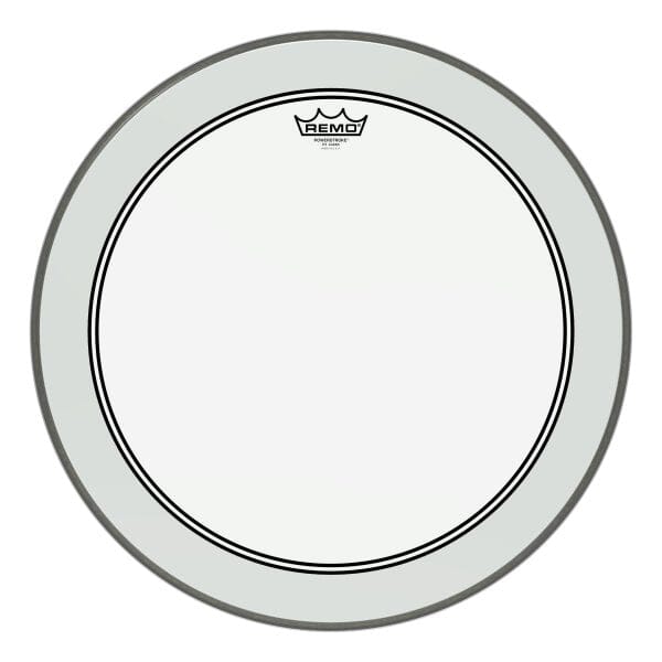 REMO 20" Powerstroke 3 Ambassador Clear Bass Drum Head (P3-1320-C2) DRUM SKINS Remo