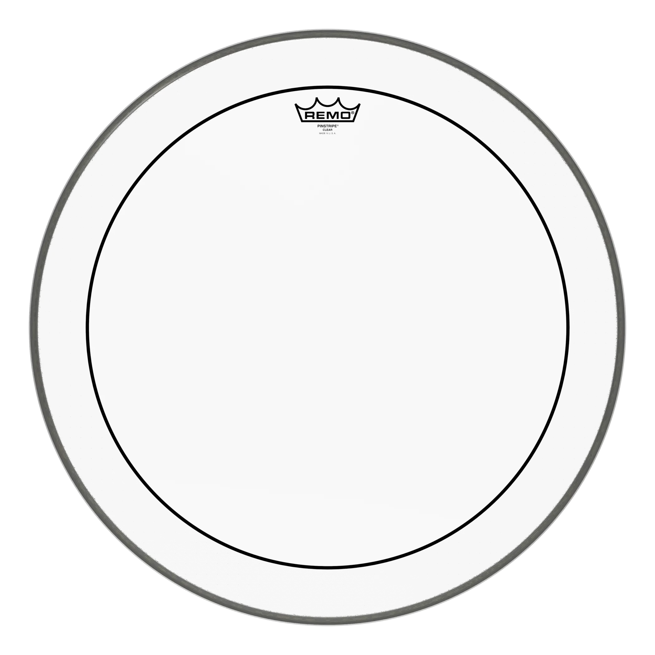 Remo 22" Pinstripe Clear Bass Drum Head (PS-1322-00) DRUM SKINS Remo