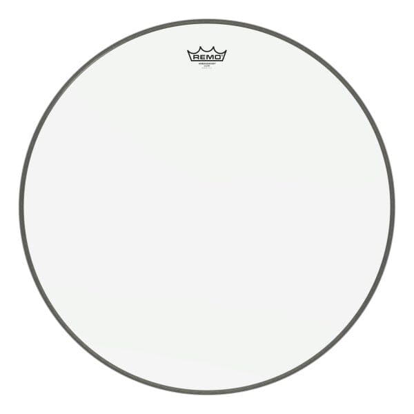 Remo 24" Clear Ambassador Drum Head (BR-1324-00) DRUM SKINS Remo