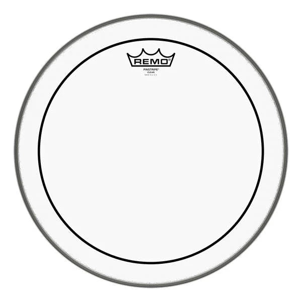 Remo 24'' Clear Pinstripe Bass Drum Head (PS-1324-00) DRUM SKINS Remo
