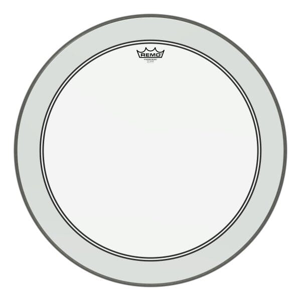 Remo 24" Powerstroke P3 Clear Drum Head (P3-1324-C2) DRUM SKINS Remo