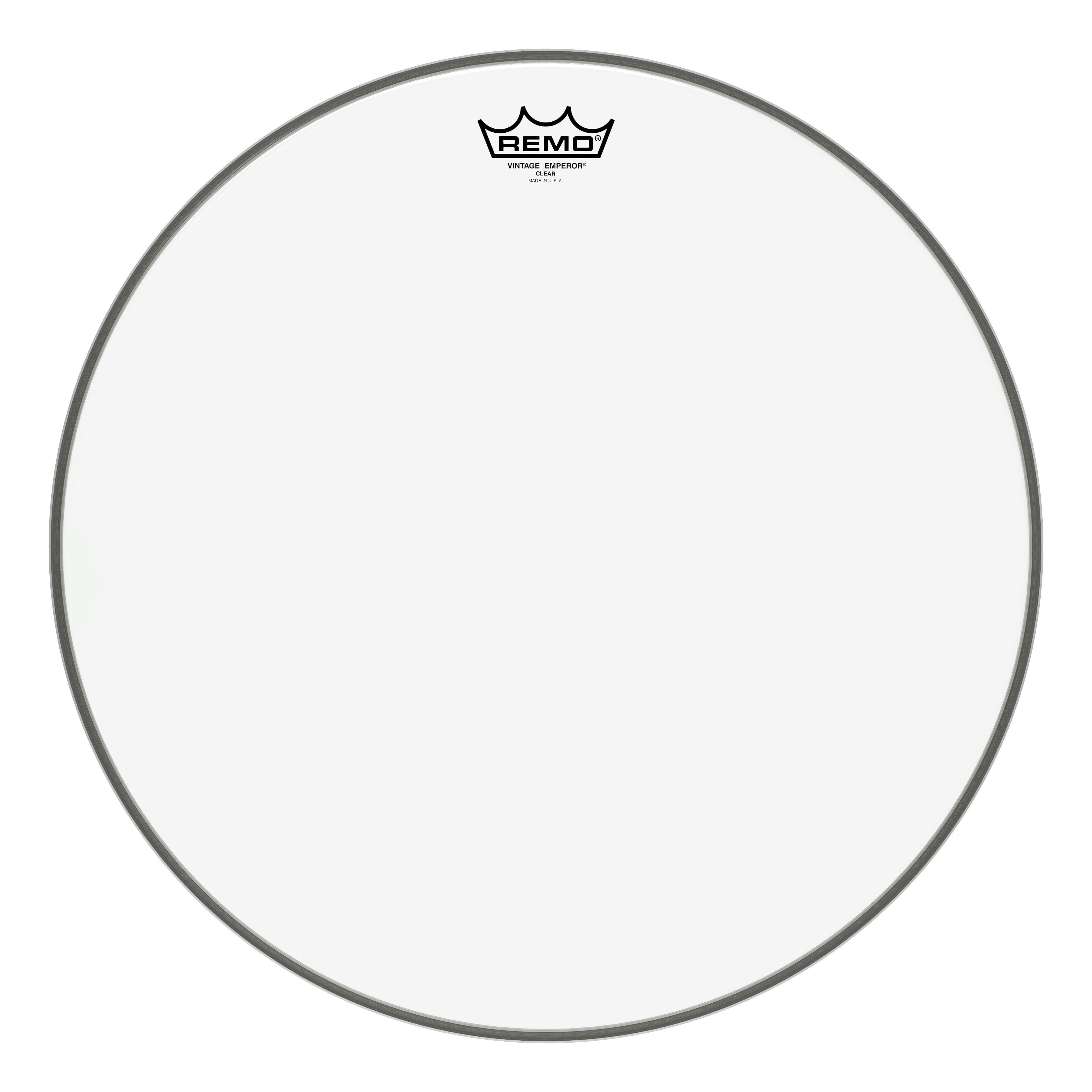 Remo Emperor Vintage Clear Drumhead, 10" (VE-0310-00) DRUM SKINS Remo