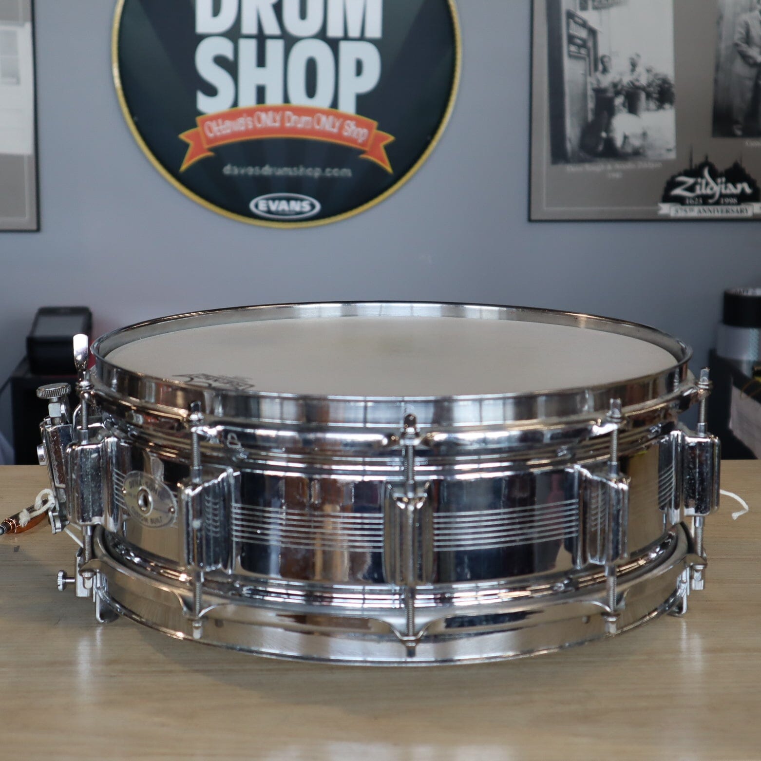 Rogers Dynasonic Snare 7 Line 14 x 5 CONSIGNMENT DRUM KIT Rogers
