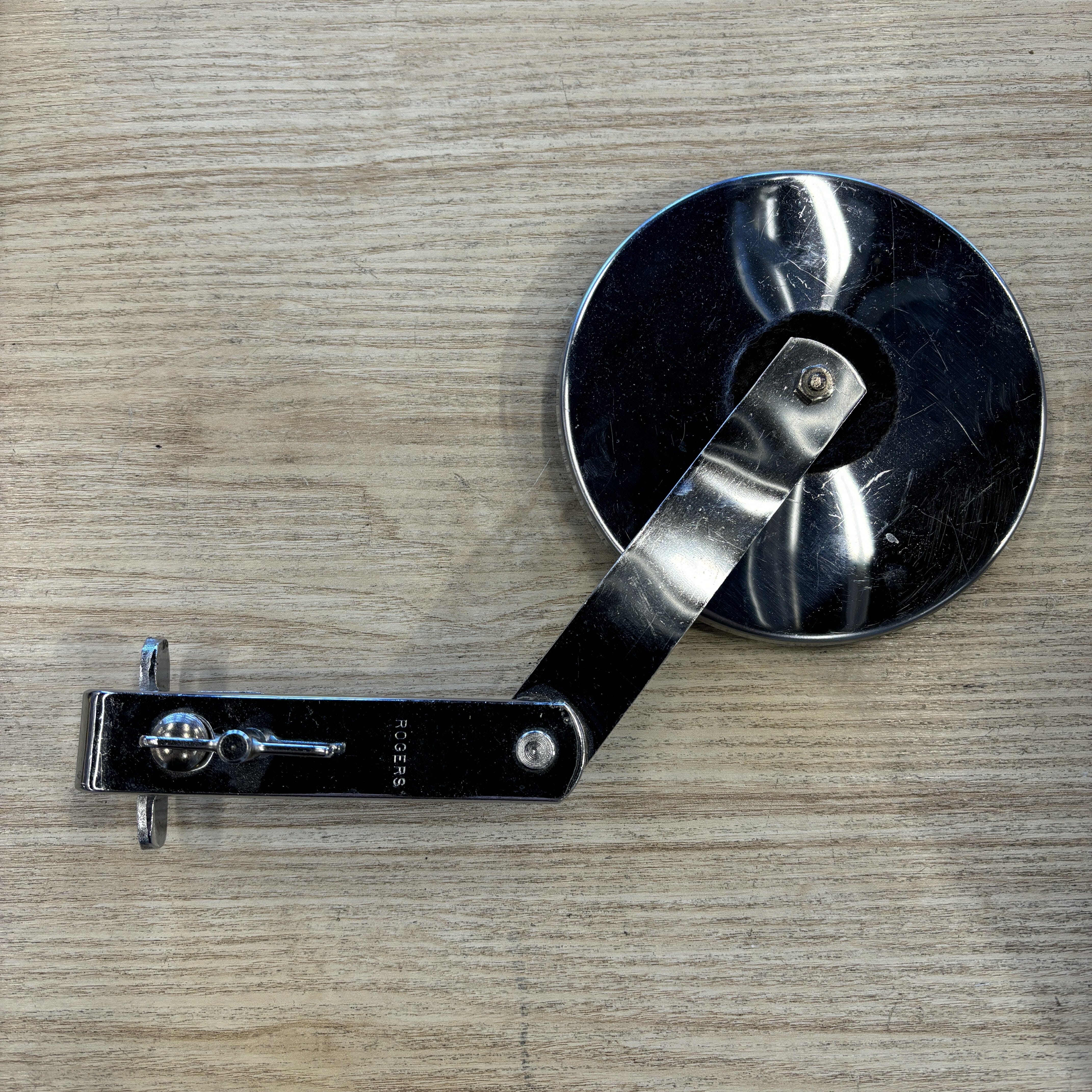 Rogers Vintage Bass Drum Muffler Chrome USED HARDWARE Rogers