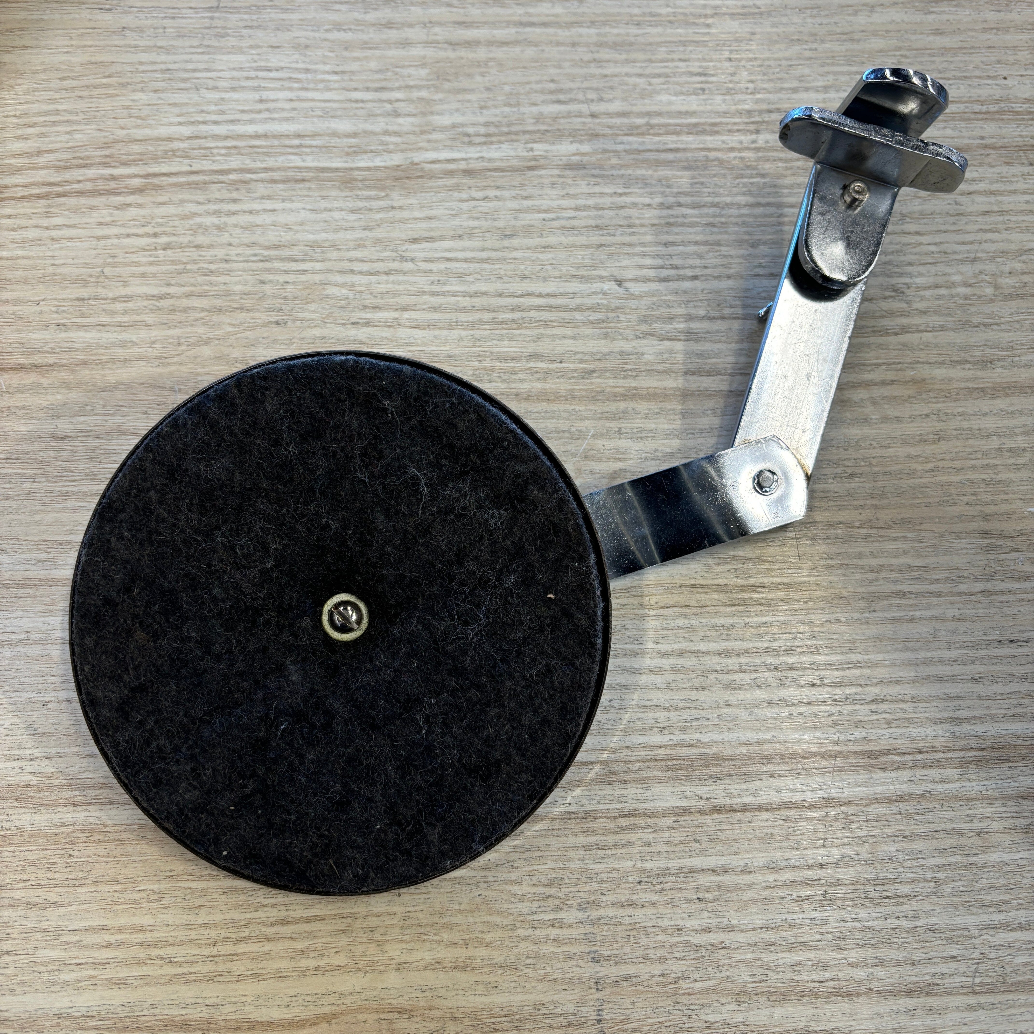 Rogers Vintage Bass Drum Muffler Chrome USED HARDWARE Rogers