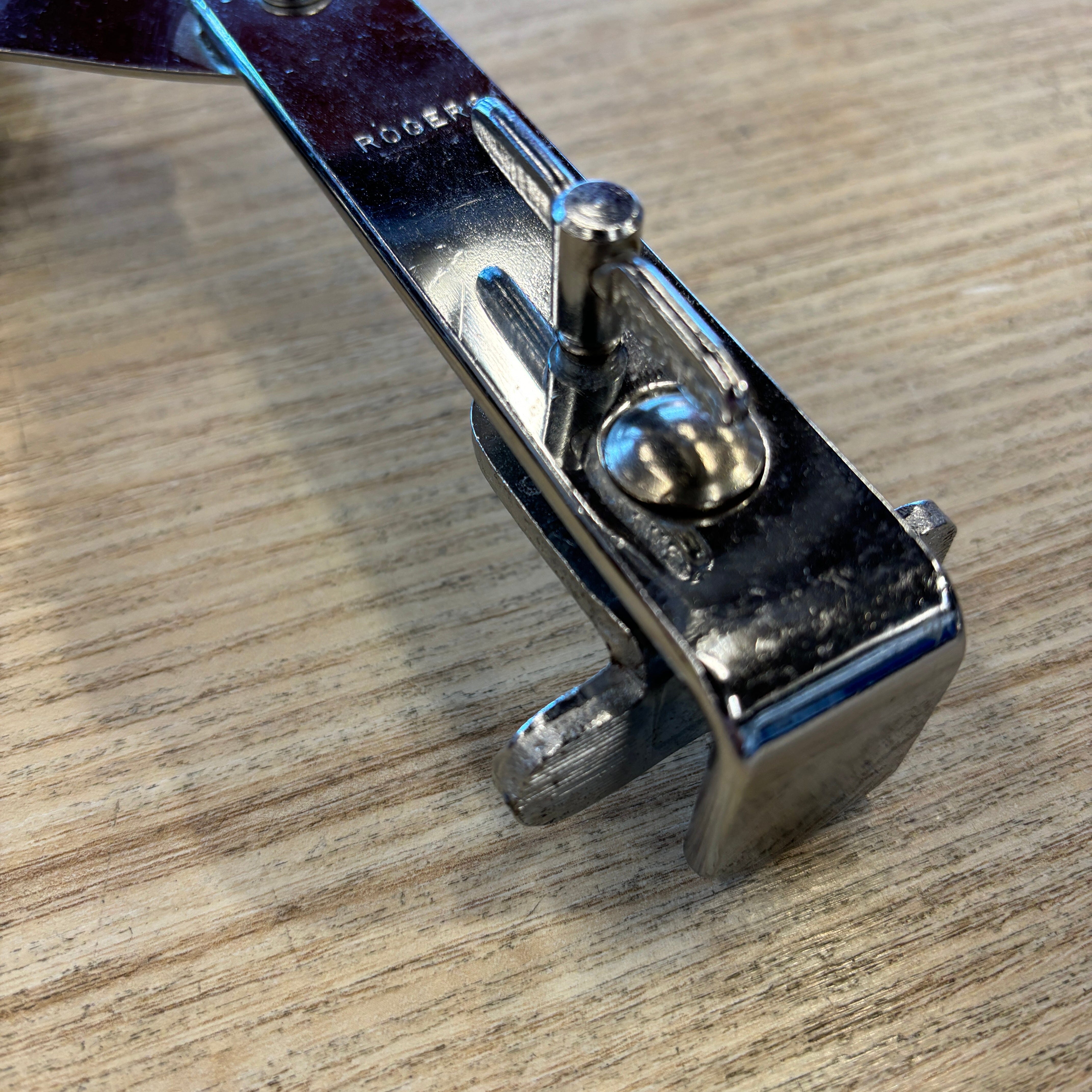 Rogers Vintage Bass Drum Muffler Chrome USED HARDWARE Rogers