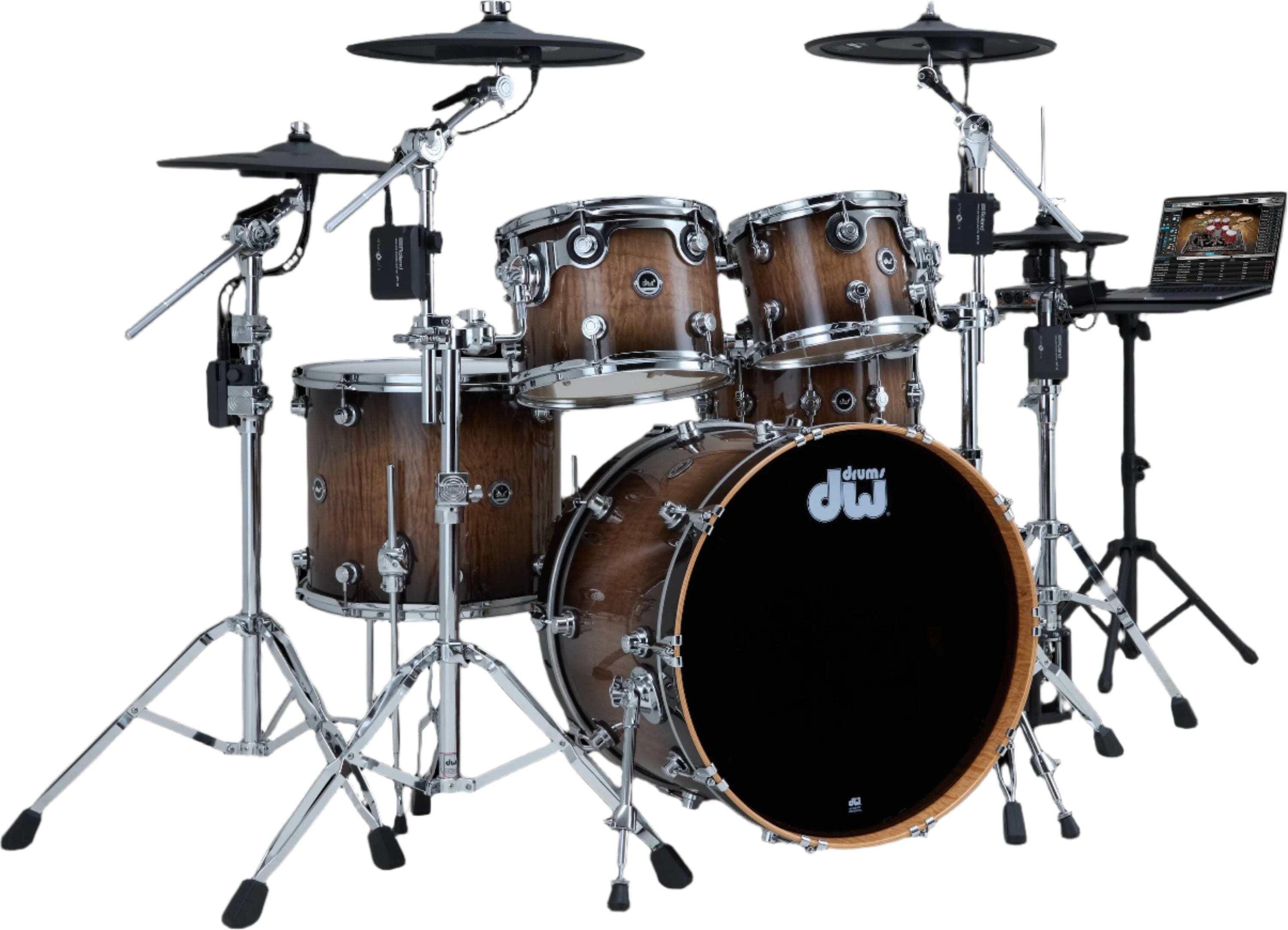 Roland Cymbal Pack for DWe Acoustic-Electronic Wireless Convertible Drum Sets New Electronics Roland