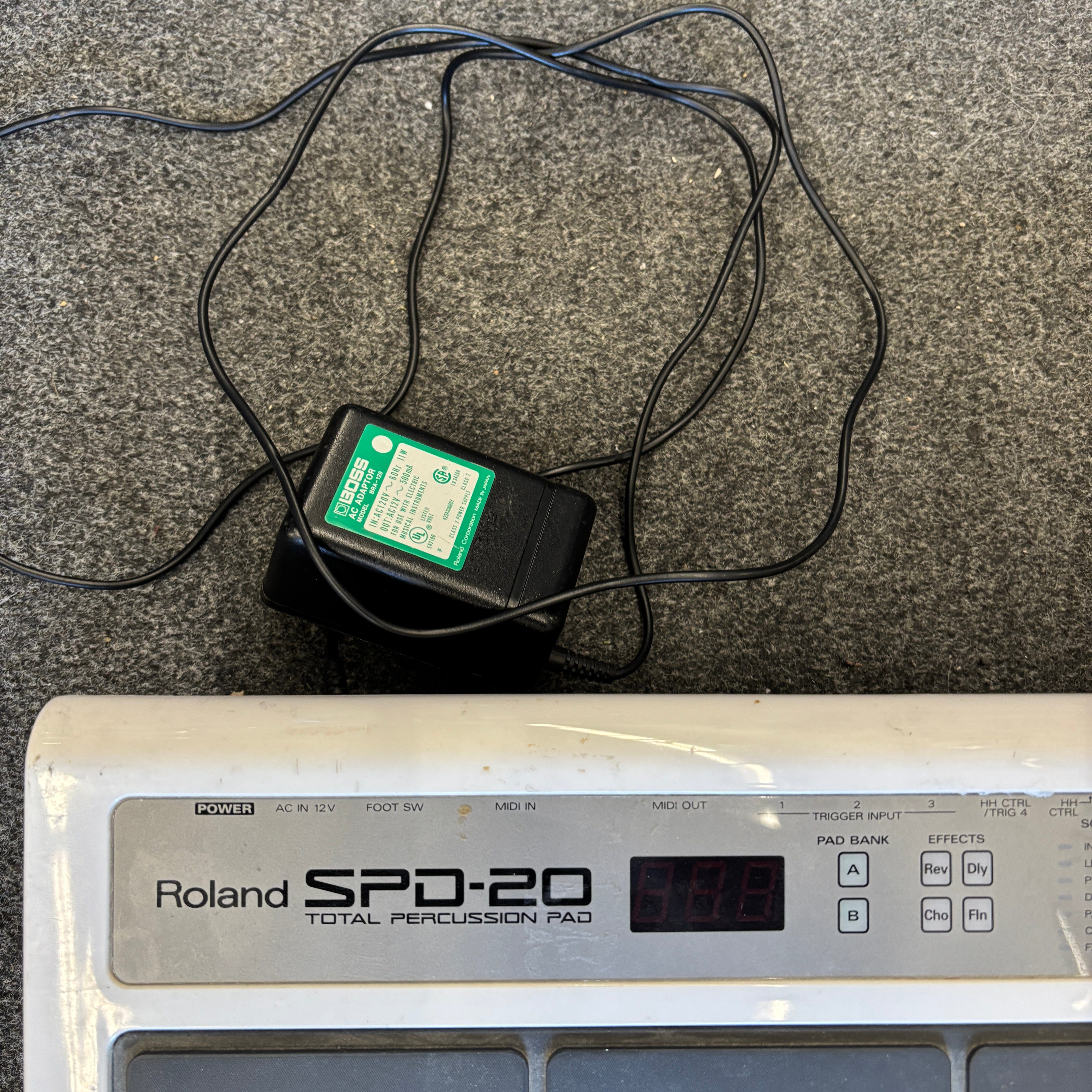 Roland SPD 20 Percussion Pad w/AC CONSIGNMENT OTHER Roland