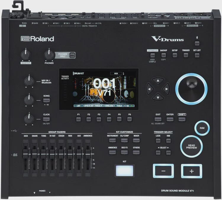 Roland V71 Drum Sound Module Ships Early October! New Electronics Roland