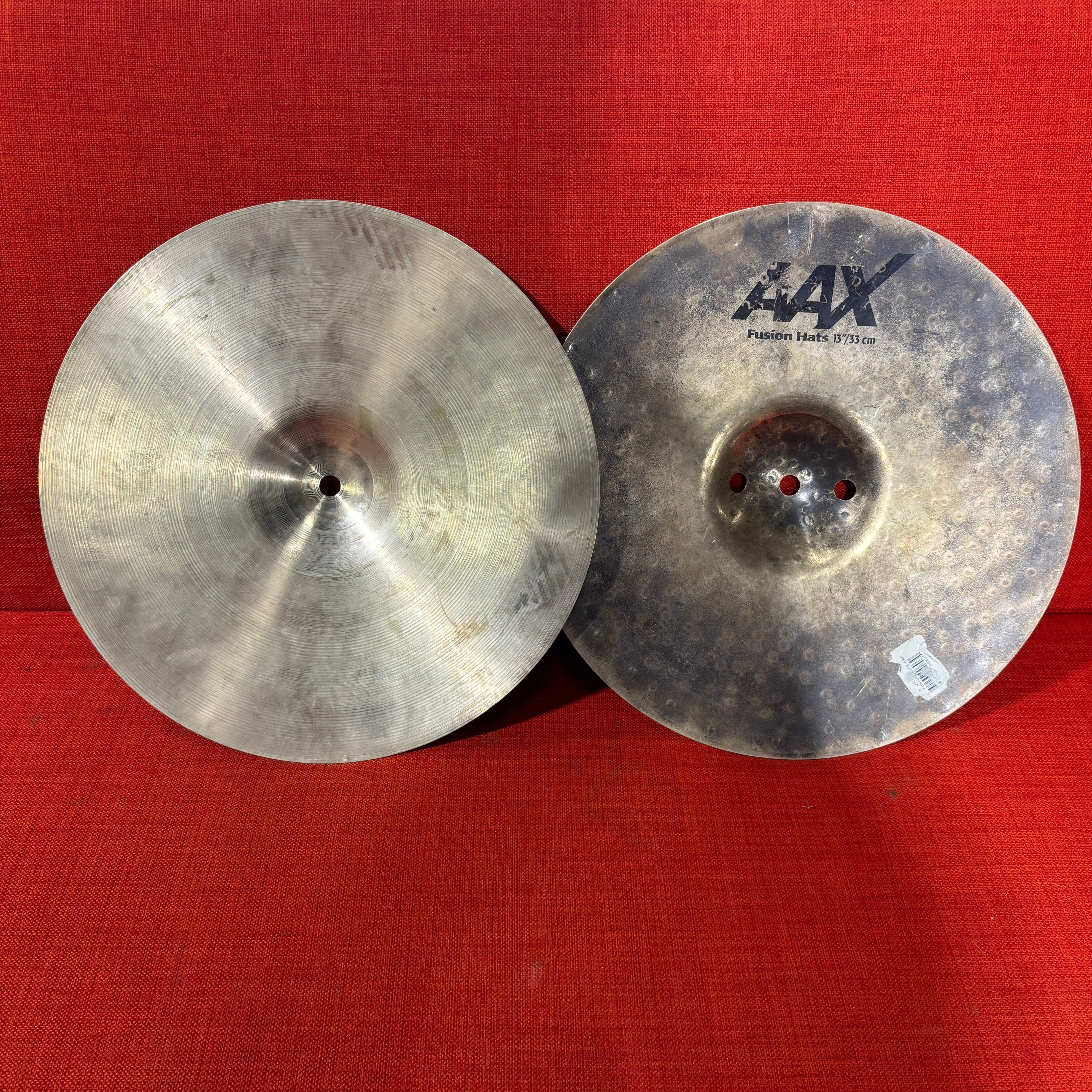 Sabian 13" AAX Fusion Hi-Hats (USED) USED SABIAN CYMBAL Sabian
