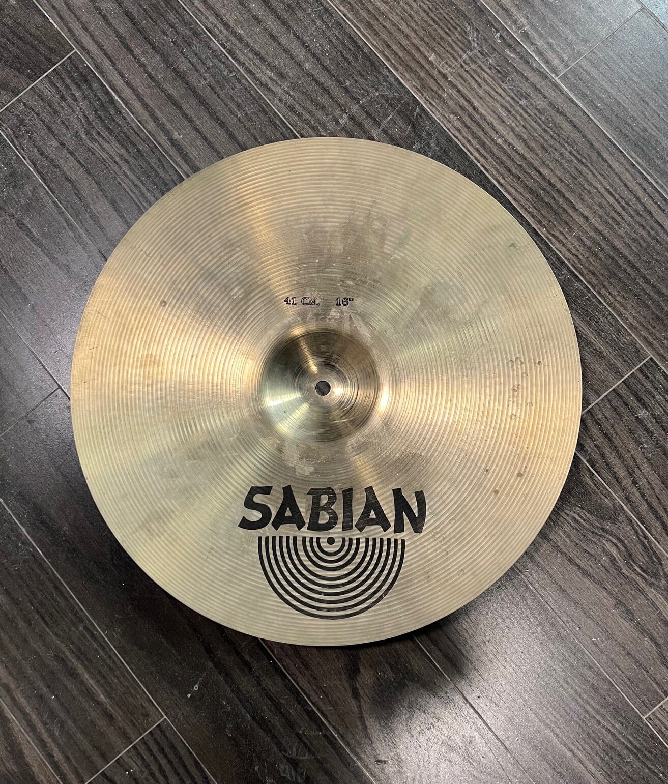 Sabian 16" Medium Crash AA Used USED SABIAN CYMBAL Sabian