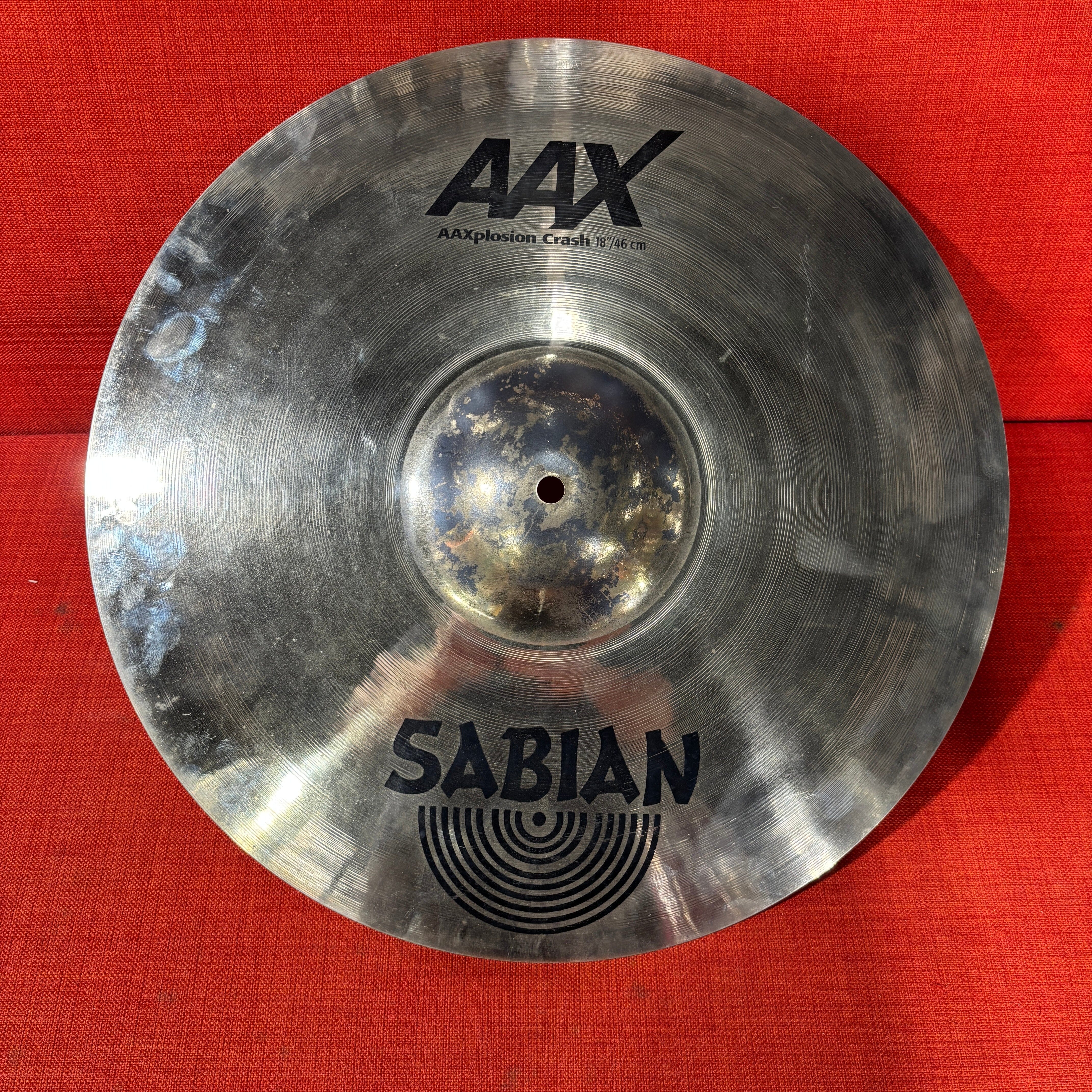 Sabian 18" AAXplosion Crash Cymbal - Used USED SABIAN CYMBAL Sabian