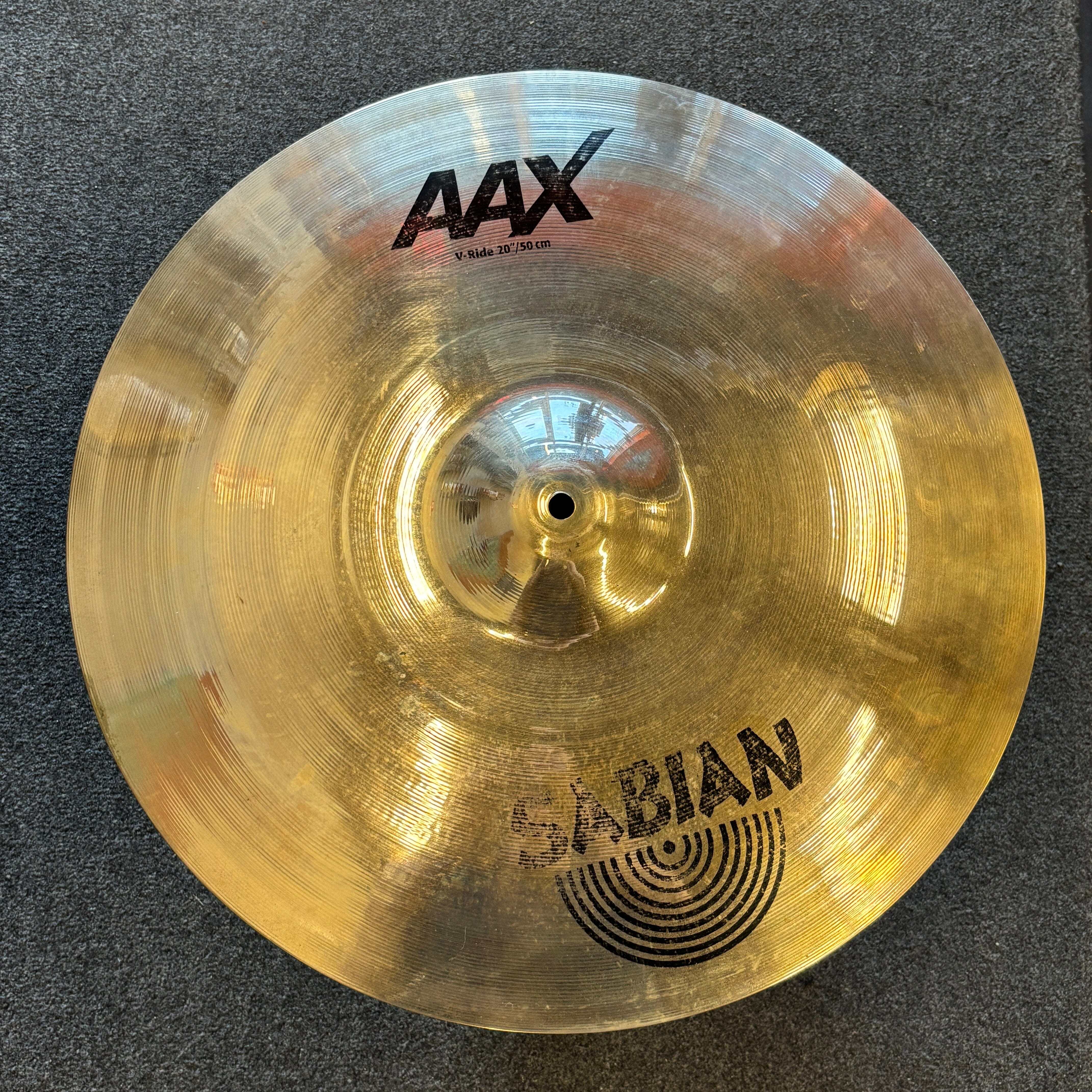 Sabian 20" AAX V Ride USED SABIAN CYMBAL Sabian