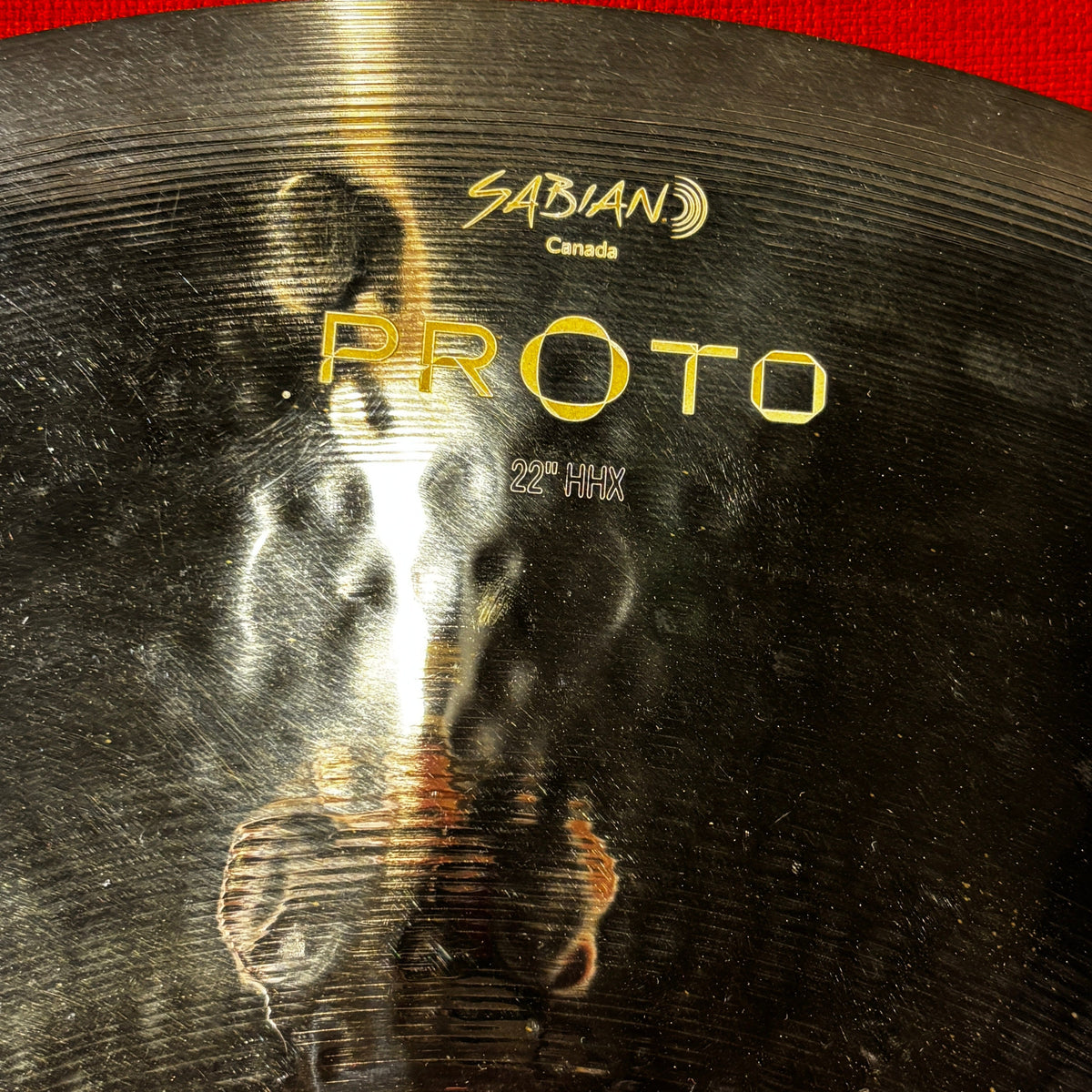 Sabian 22" HHX Prototype Cymbal (ZZP122X) NEW SABIAN CYMBALS Sabian