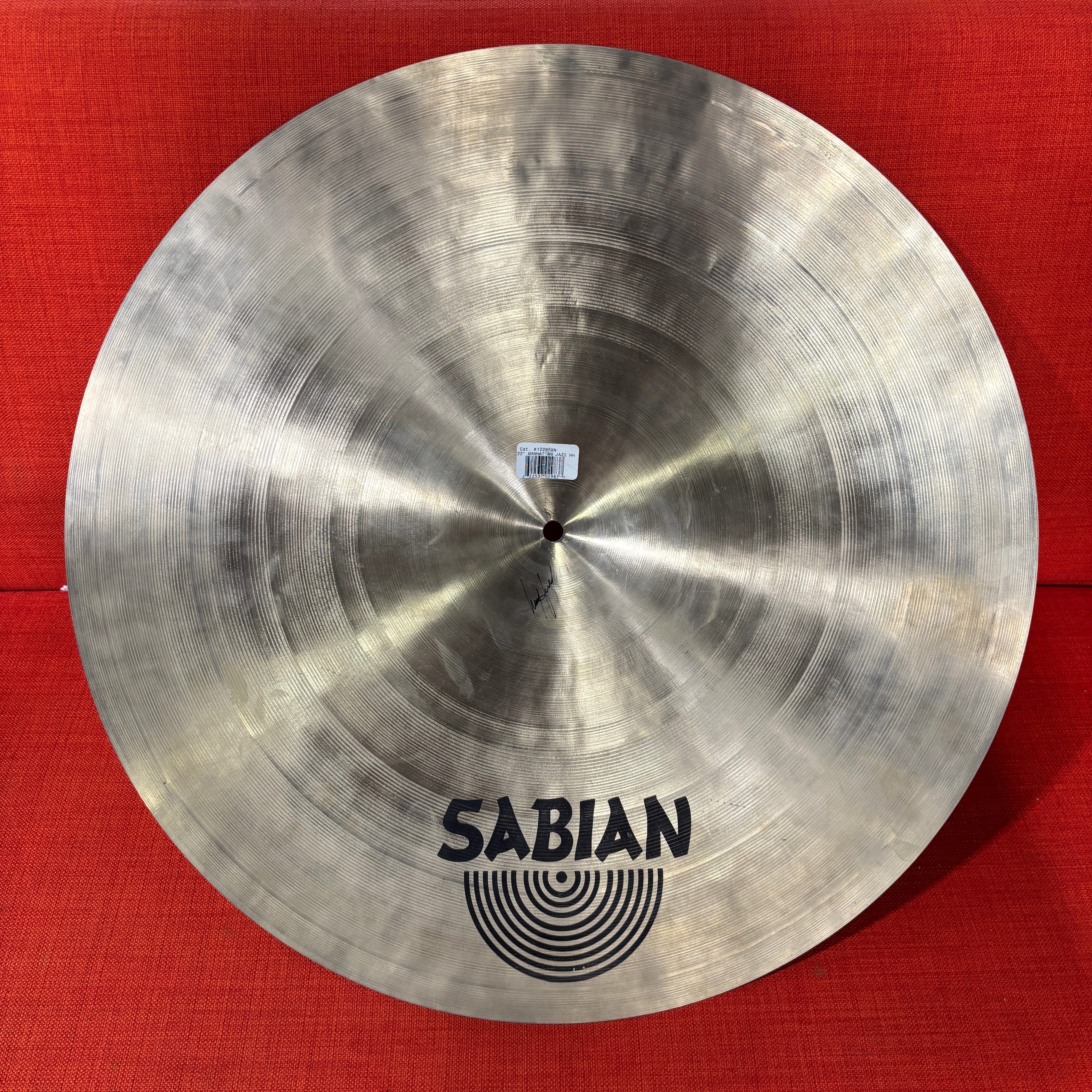 Sabian HHX Manhattan Jazz 22" Ride USED SABIAN CYMBAL Sabian