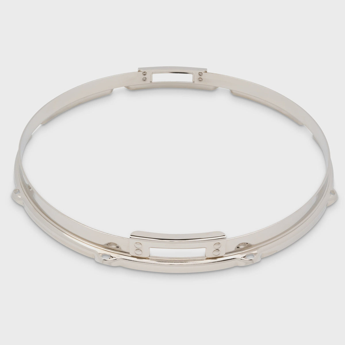 Slingerland 14" 8-LUG Stick Chopper Snare Side Hoop, Nickel Over Steel (SLSMCH1408SBSNK) CUSTOM DRUM PARTS Slingerland