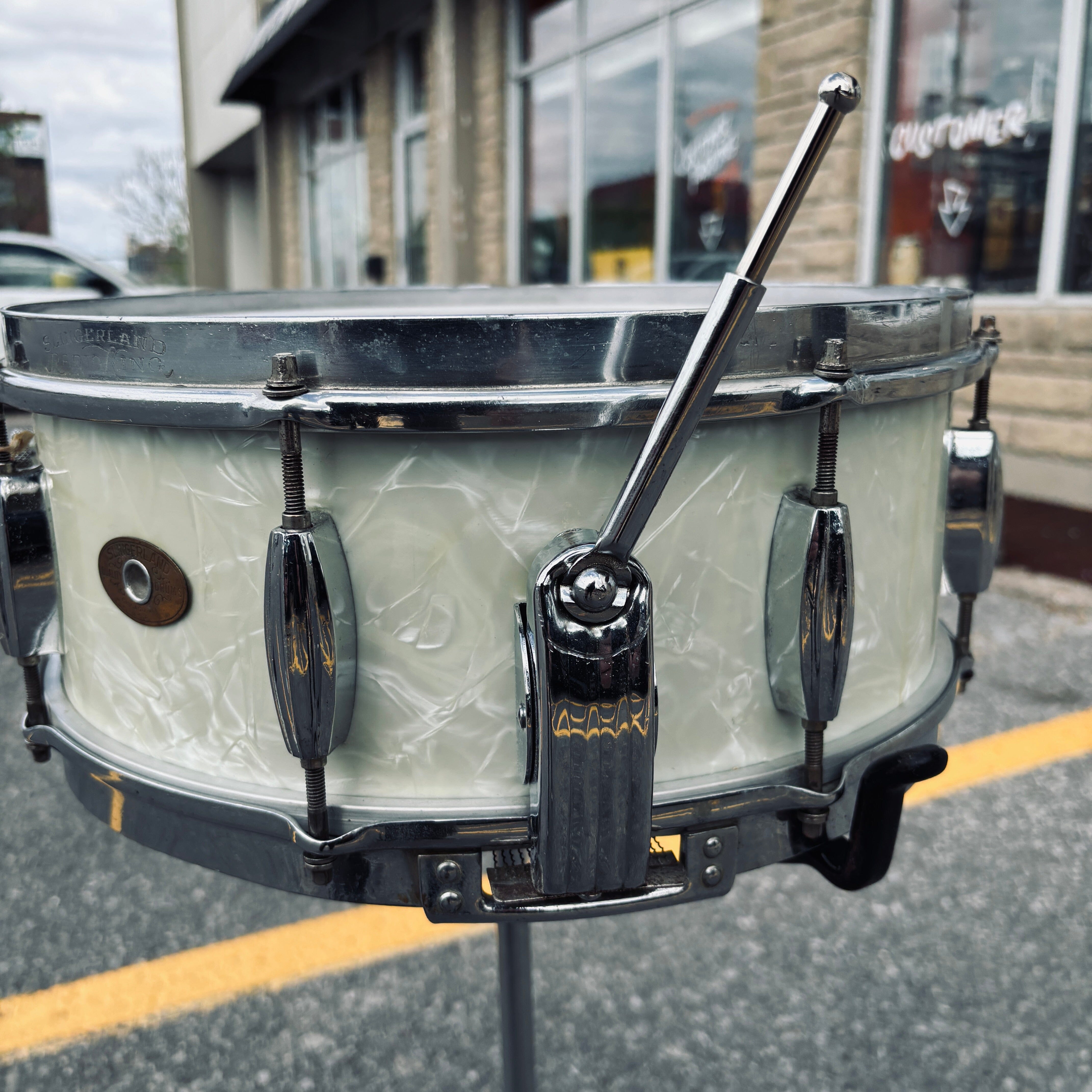 Slingerland 50s WMP 5.5x14 Chrome Hardware USED SNARE DRUMS Slingerland