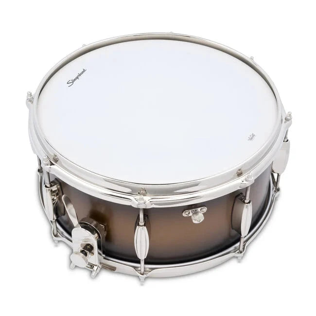 Slingerland 6.5x14 Mahogany/Poplar Snare, Black & Gold Lacquer, Nickel Hardware (SLLS6514SSK372) NEW SNARE DRUMS Slingerland