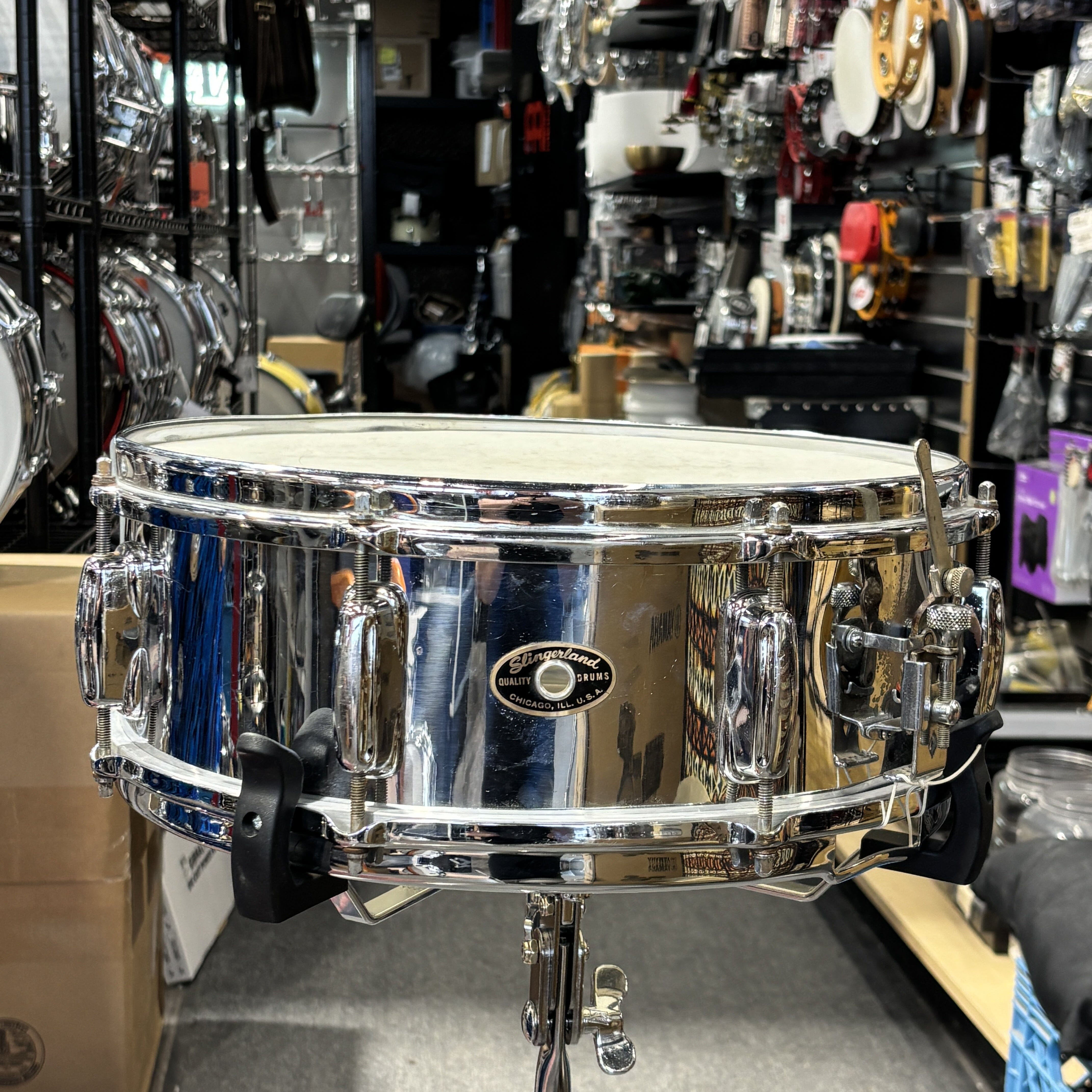 Slingerland COB 5 x 14 Snare 59/60 8 Lug No.145 USED SNARE DRUMS Slingerland