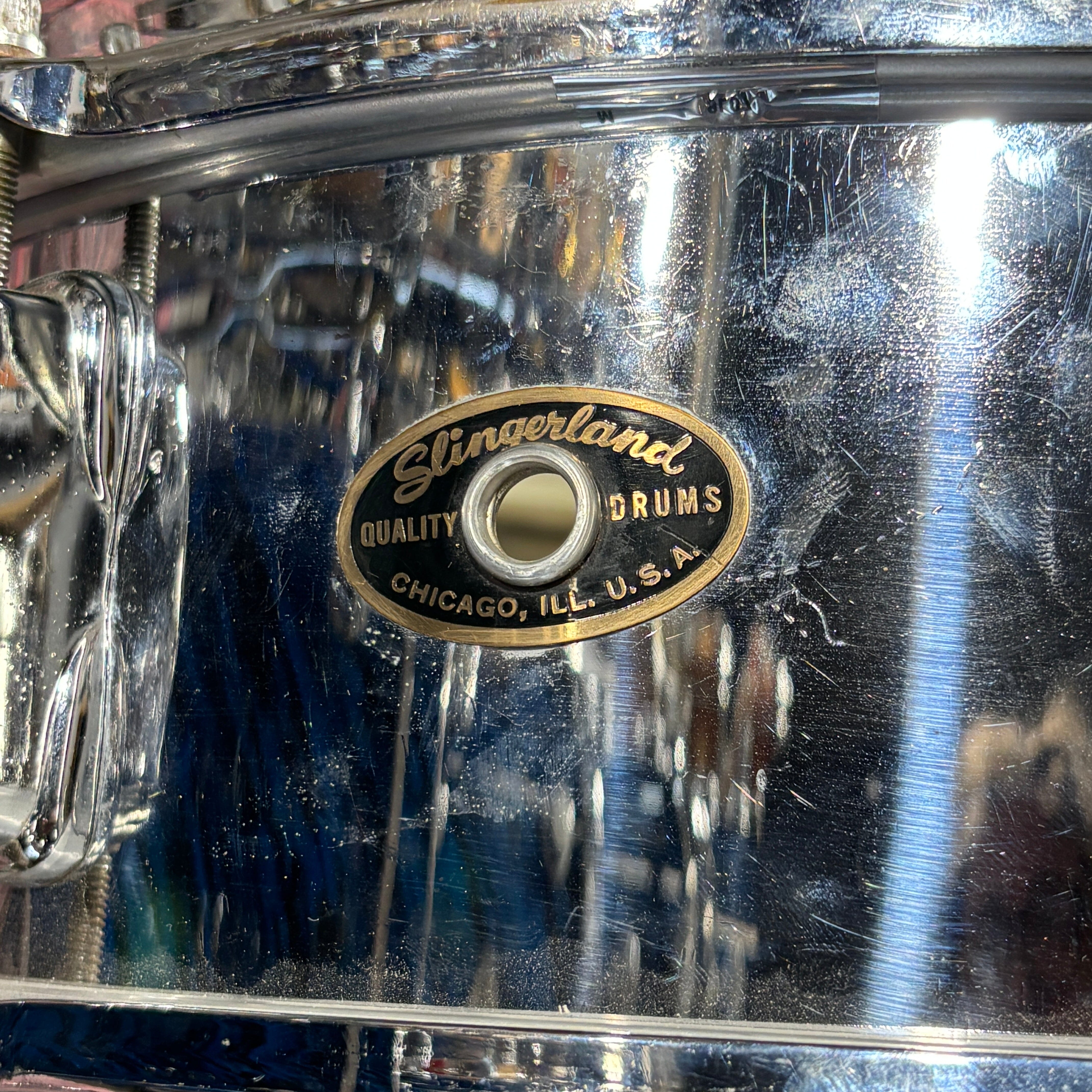 Slingerland COB 5 x 14 Snare 59/60 8 Lug No.145 USED SNARE DRUMS Slingerland