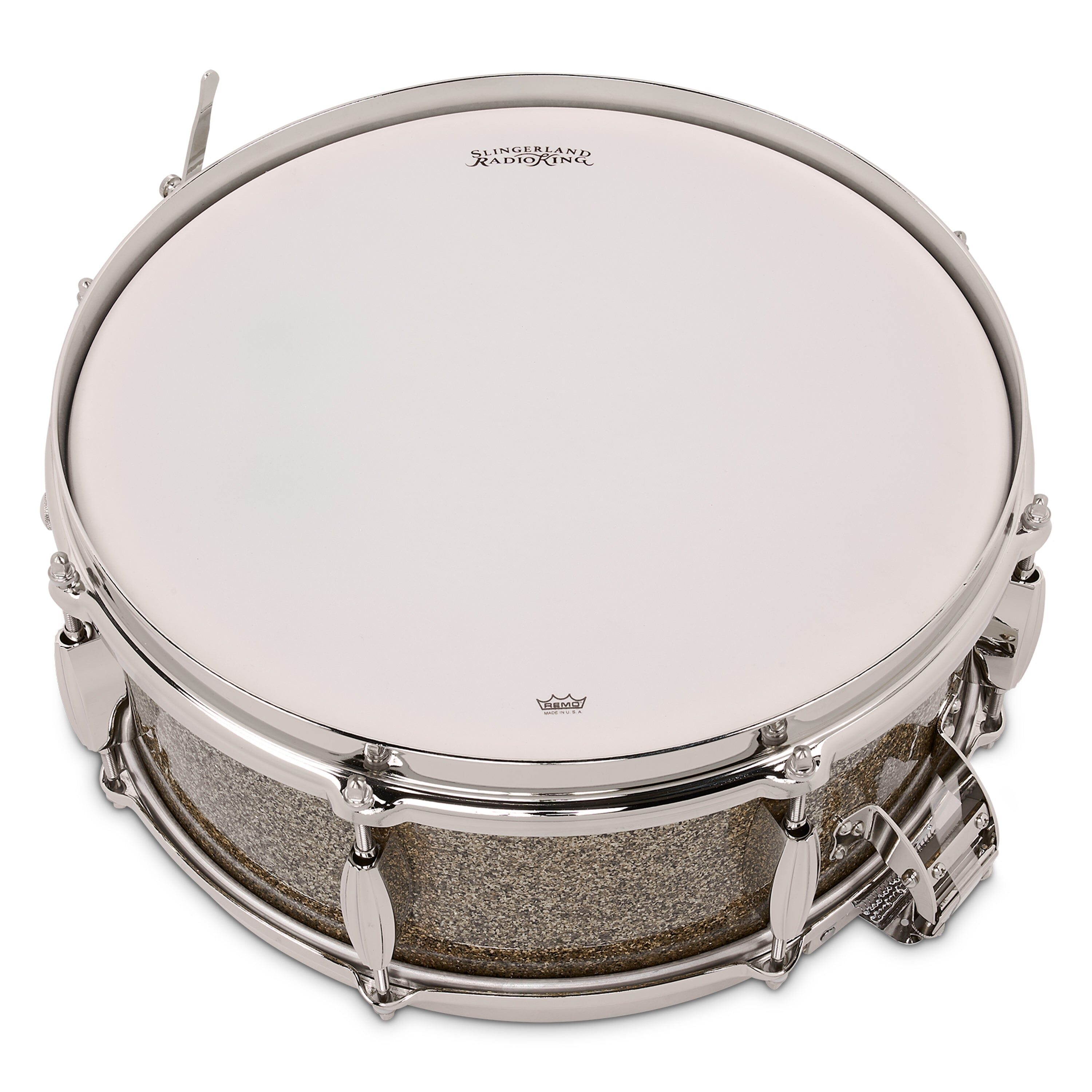 Slingerland Radio King 5.5x14 Solid Maple Snare, Gold Glass (SLFP5514SMK088) NEW SNARE DRUMS Slingerland