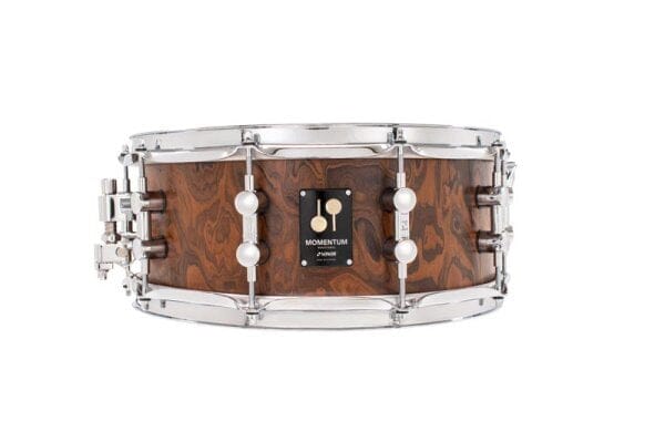Sonor 14 x 5.75" MOMENTUM Snare Drum, Beech, California Burl (MTB-14575-SDW-CBU) NEW SNARE DRUMS Sonor
