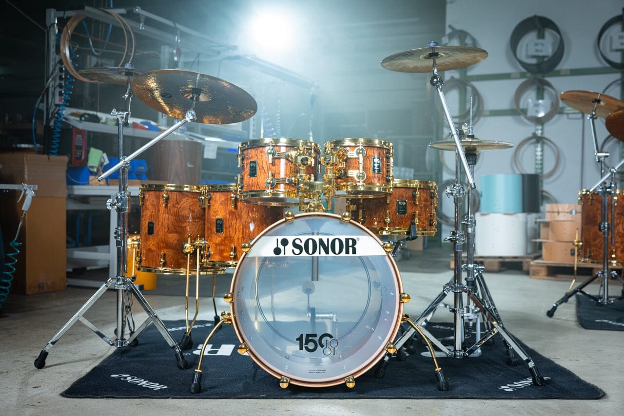 Sonor 150th Signature Set, 6pc (SIG-150-WMGEB) #19 of 50 Sets NEW DRUM KIT Sonor