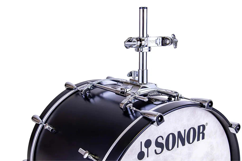 Sonor Universal Bass Drum Tom Mount for 18″–24″ Bass Drums (UBDM) NEW HARDWARE Sonor