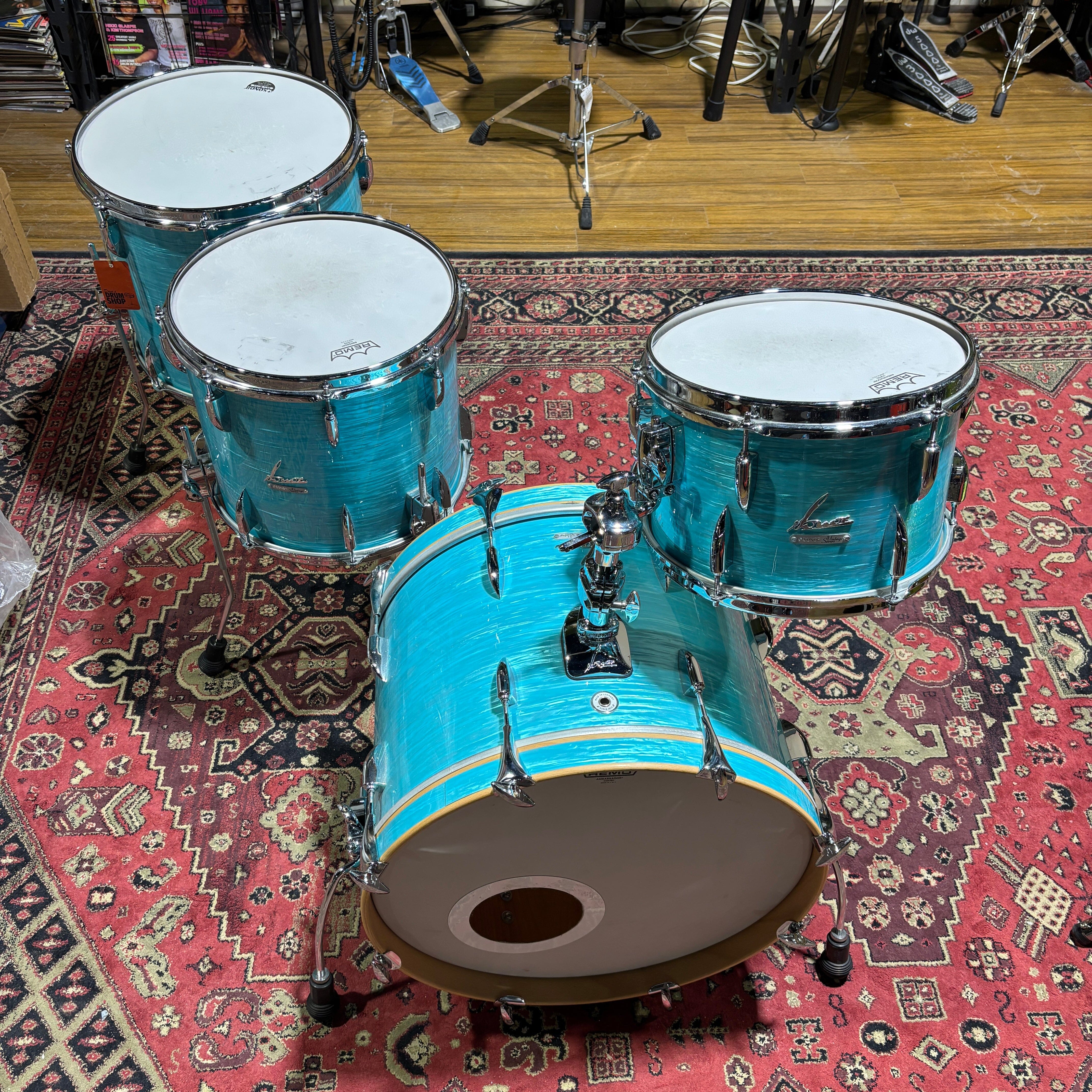 Sonor Vintage Series California Blue 20/12/14/16 USED DRUM KIT Sonor