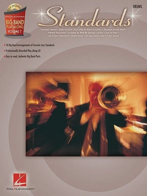 Standards - Drums: Big Band Play-Along Volume 7 (Used) BOOKS VIDEOS DVD MAGAZINE Hal Leonard