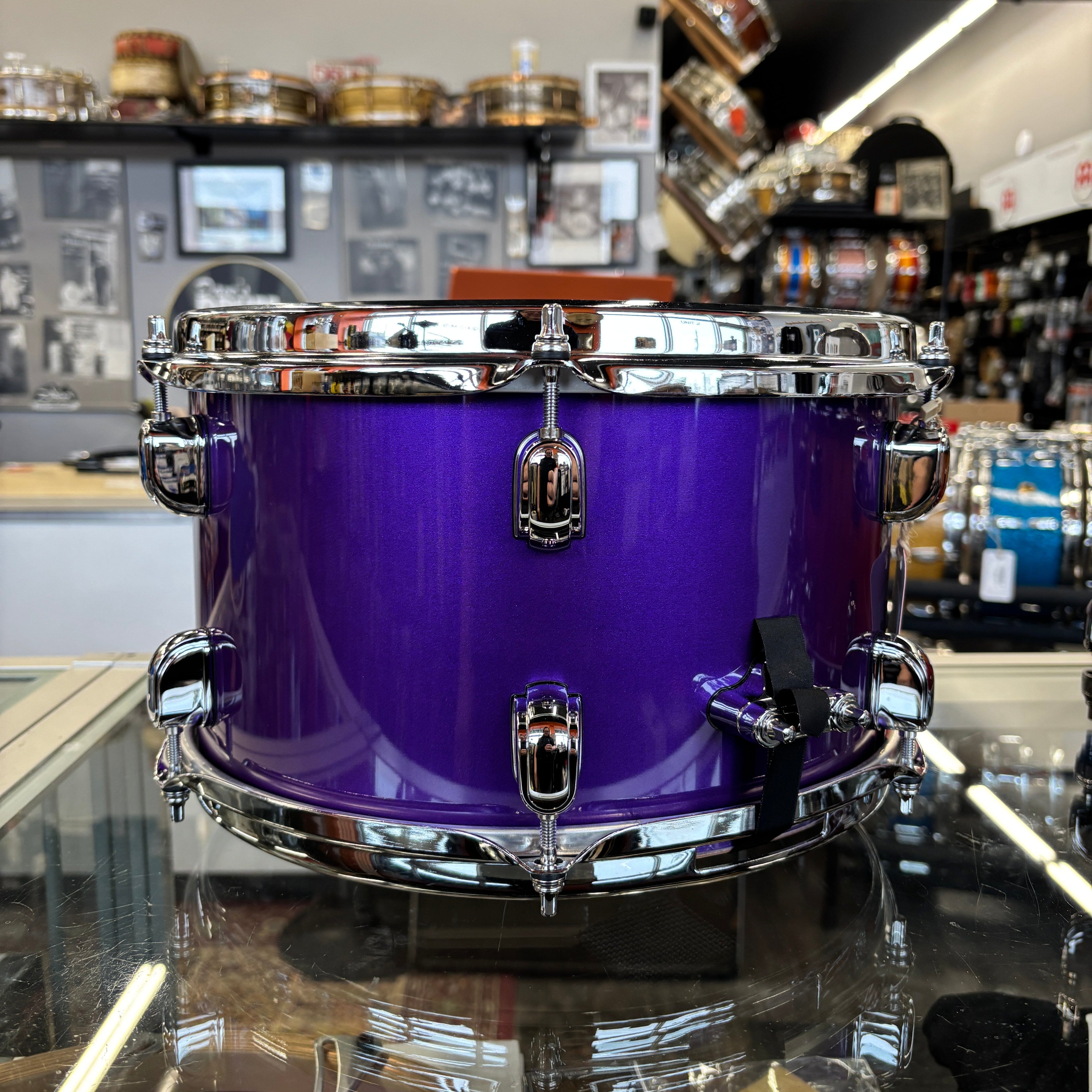 Tama S.L.P. 12x7'' Mod Bubinga Snare Drum Clay Aeschliman Model - Galactic Purple (LBU127CGPP) NEW SNARE DRUMS Tama