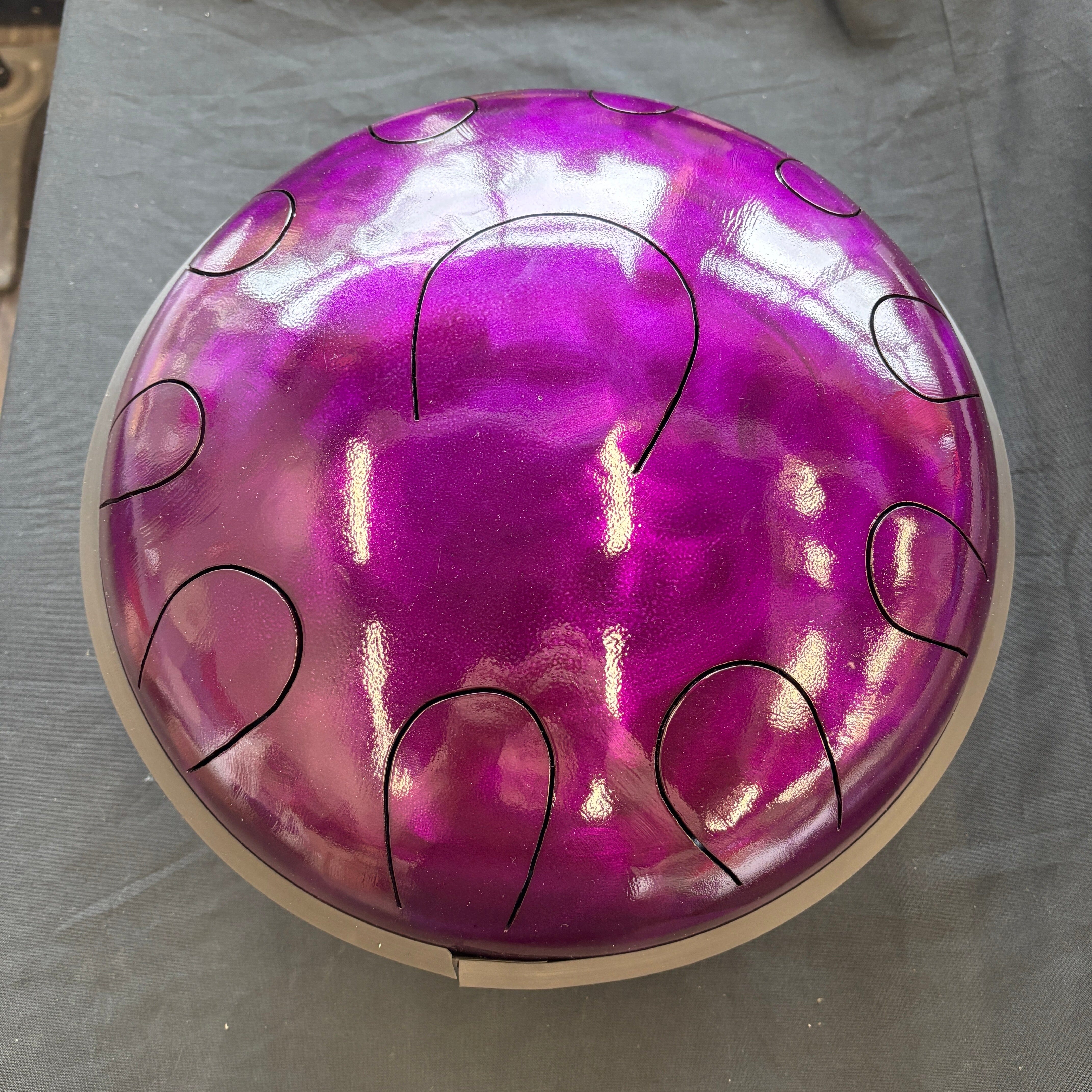 Tank Drum A Integral Purple NEW HAND DRUMS Tank Drum Earth