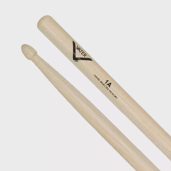 Vater 1A Wood Tip Drum Sticks (VH1AW) NOS DRUM STICKS vater